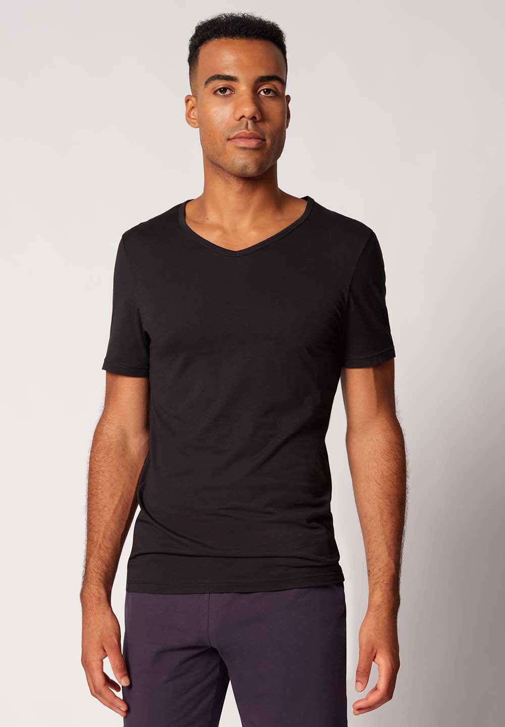 skiny-shirt-multipack-v-ausschnitt-kurzarm-2er-pack-herren-086911-087665 image 1