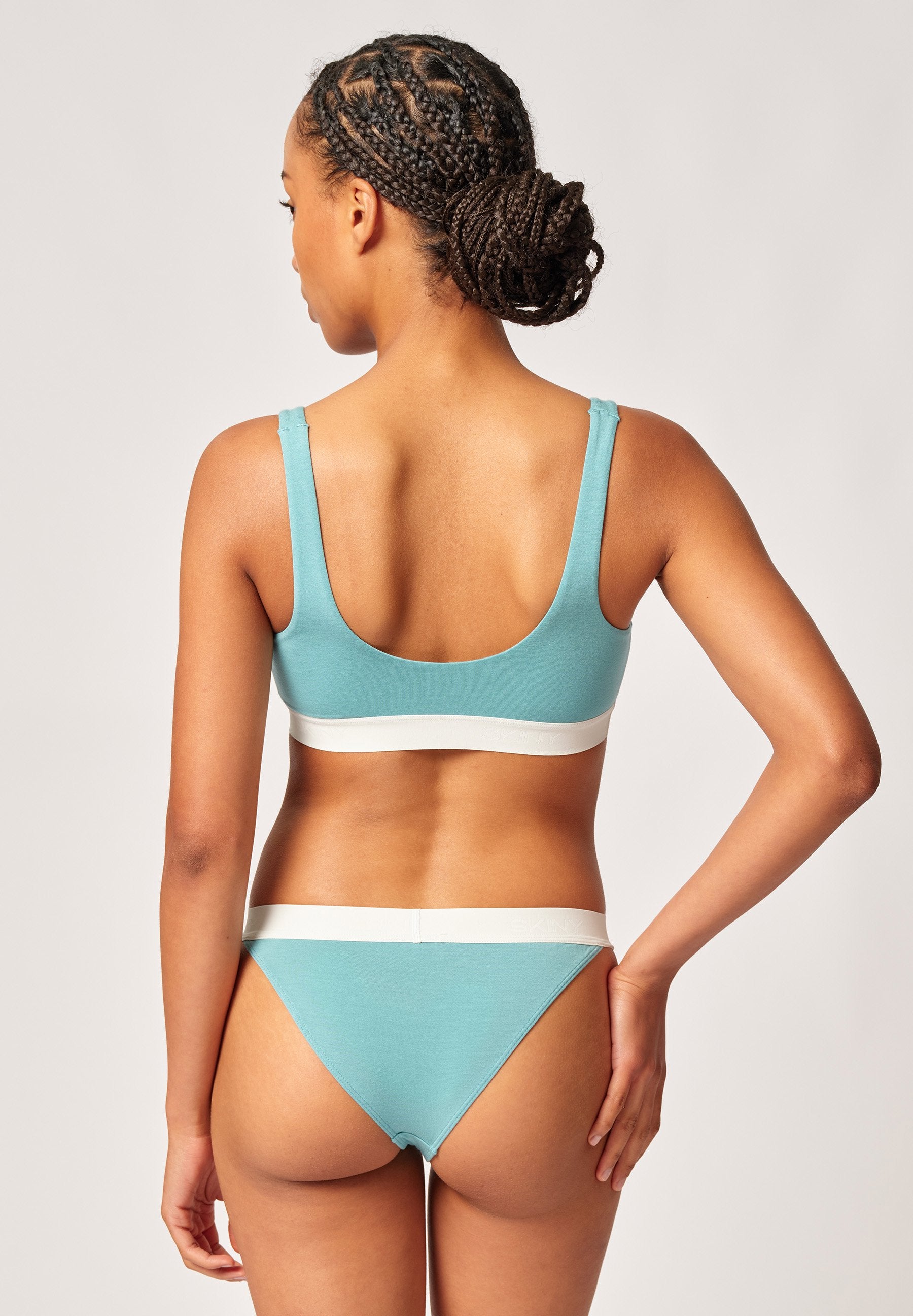 skiny-cotton-retro-modal-crop-top-bustier-083320-08s768-mit-herausnehmbaren-pads image 2