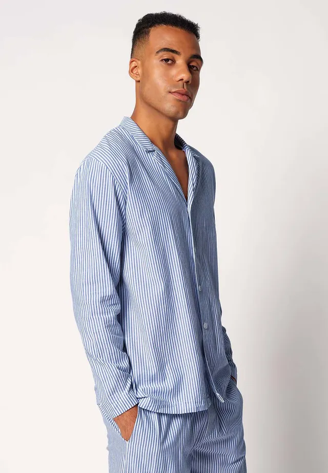skiny-unight-unisex-hemd-langarm-083025-pyjama-oberteil-aus-baumwolle image 1