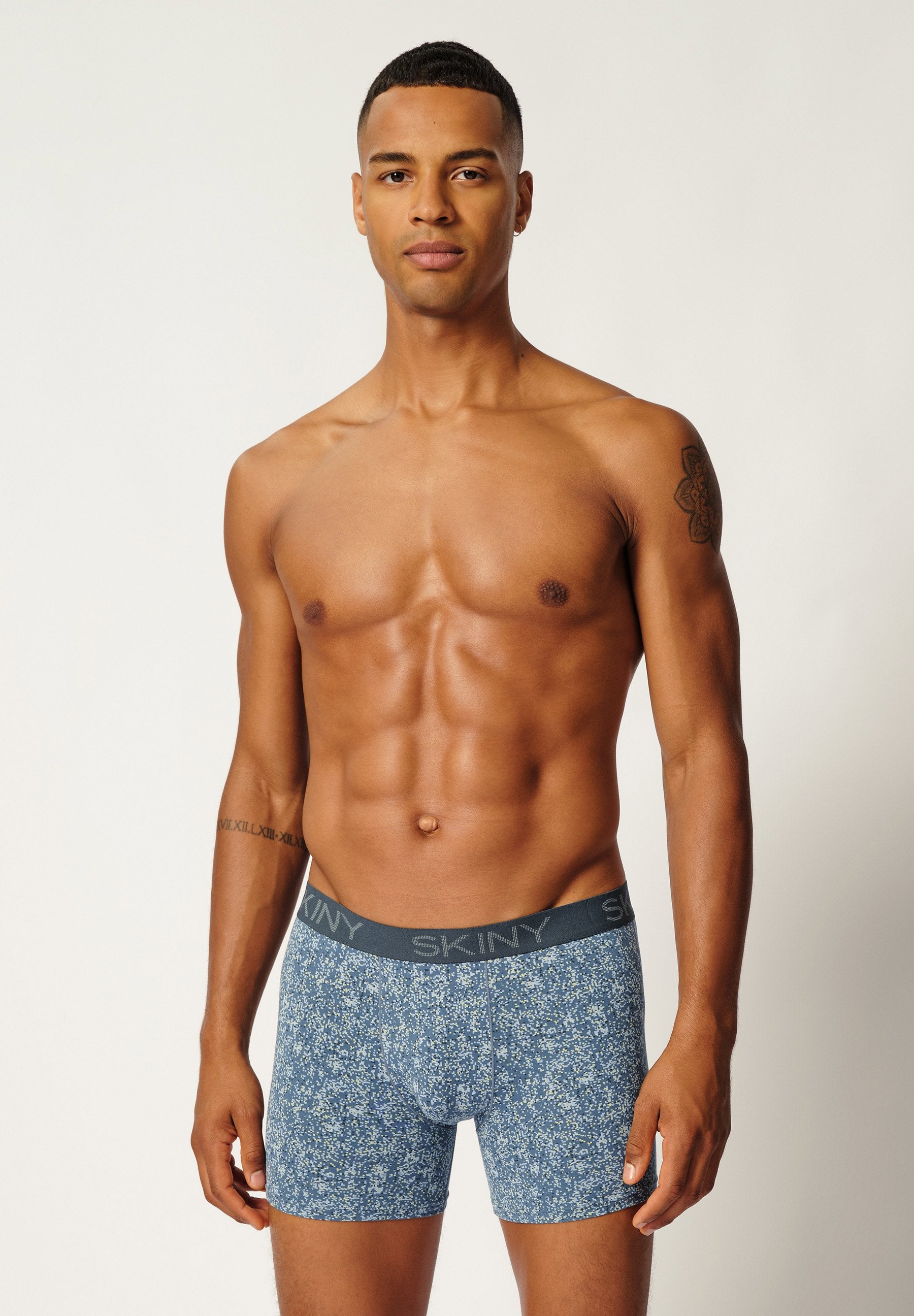 skiny-cotton-multipack-boxer-briefs-2er-pack-mit-print-und-logo-bund image 1
