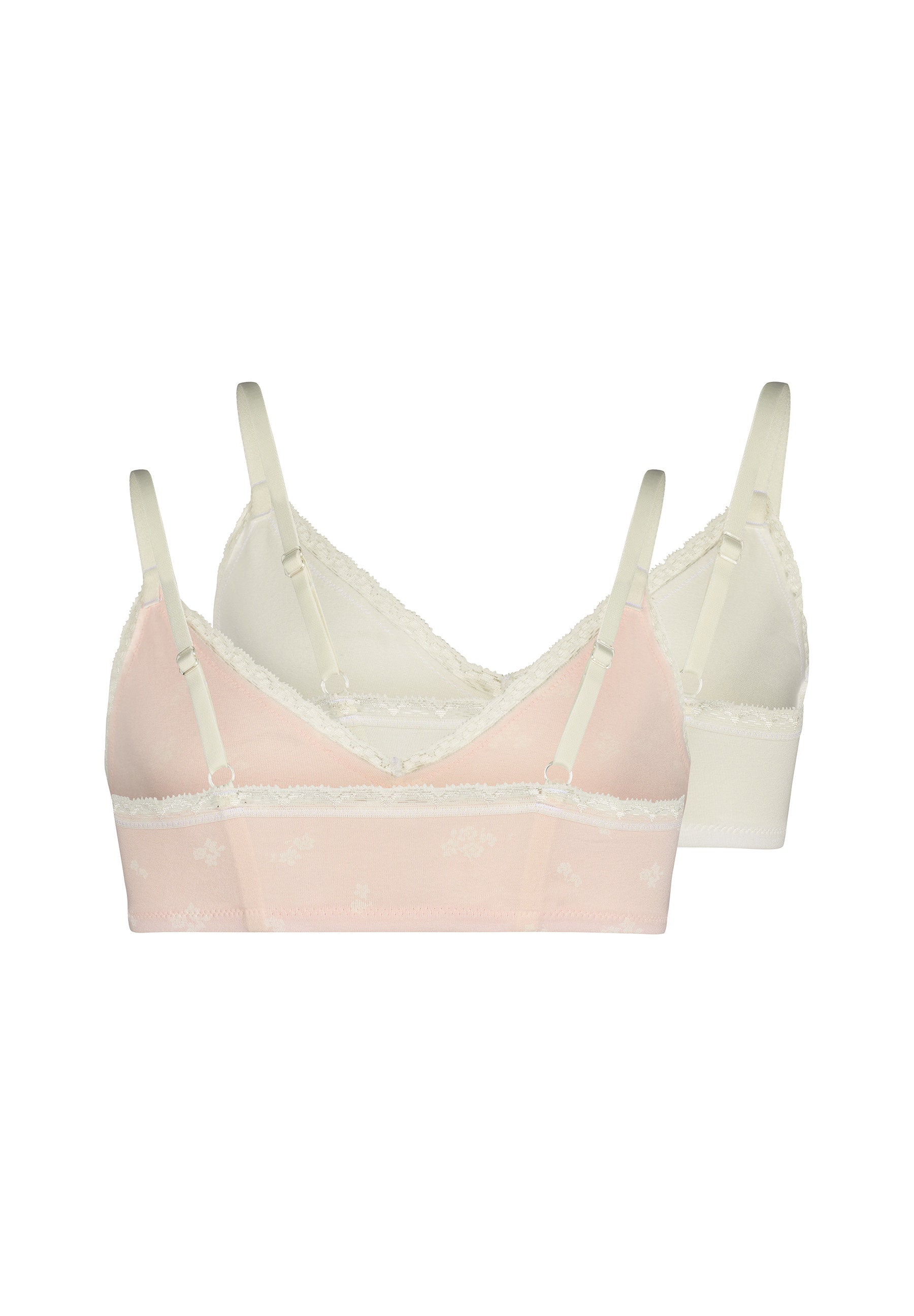skiny-cottonlace-multipack-bustier-2er-pack-ungepolstert-mit-spitze image 2