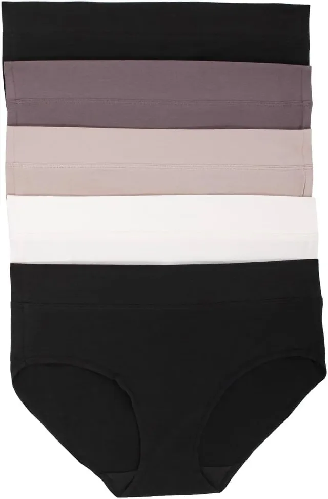 felina-damen-hipster-aus-pima-baumwolle-breiter-bund-5-st-ck image 1