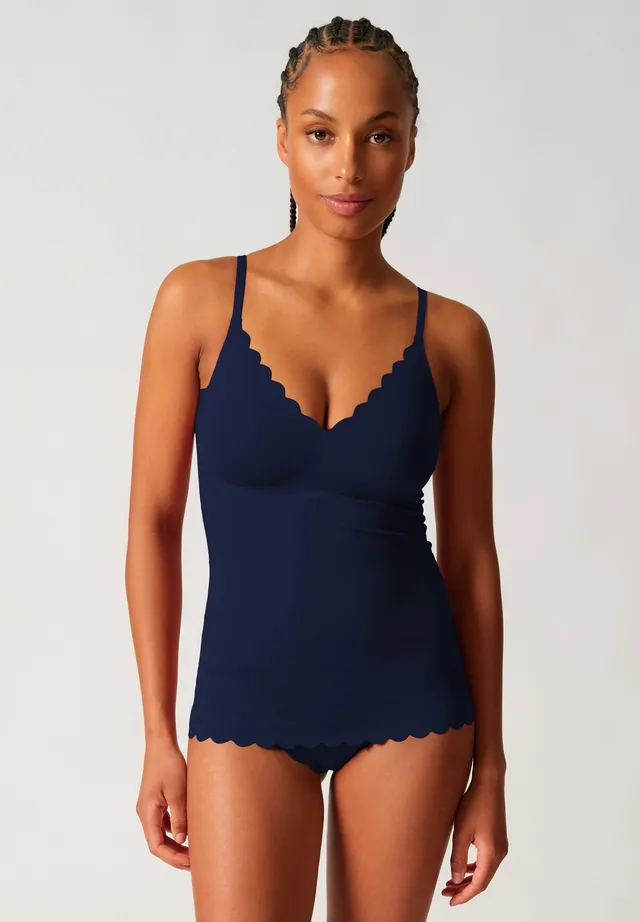 skiny-sensation-camisole-mit-pads-087056-08s548-spaghettitr-ger-top-seamless image 1
