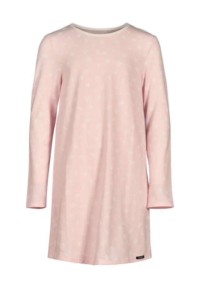 skiny-night-in-skiny-sleepshirt-girls-030065-08s460-langarm-knielang image 1