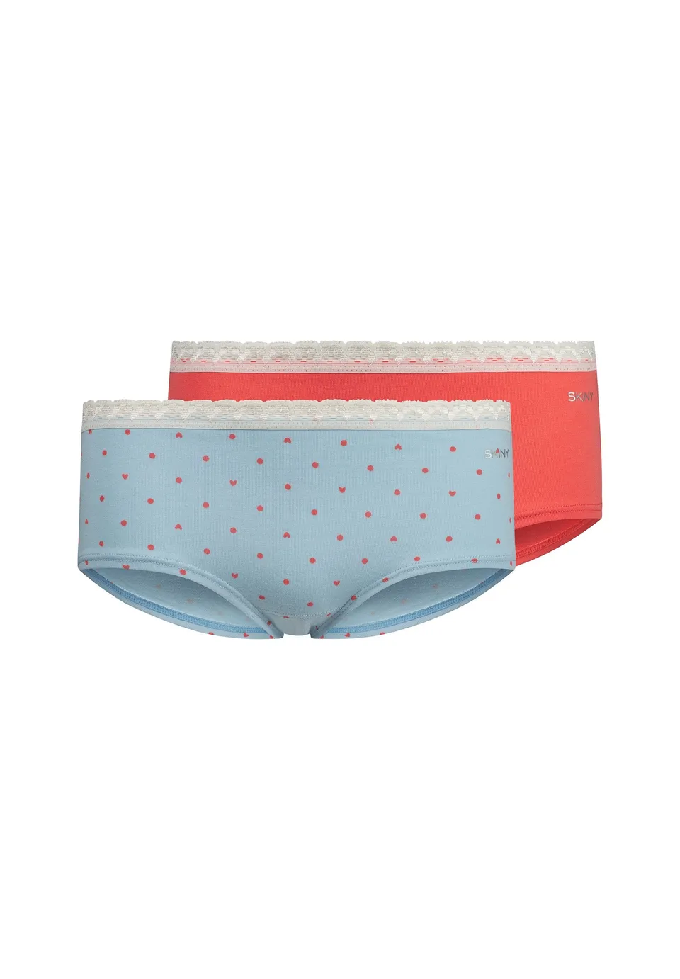 skiny-cottonlace-girls-slip-2er-pack-030006-unterhose-mit-spitzenbund image 1