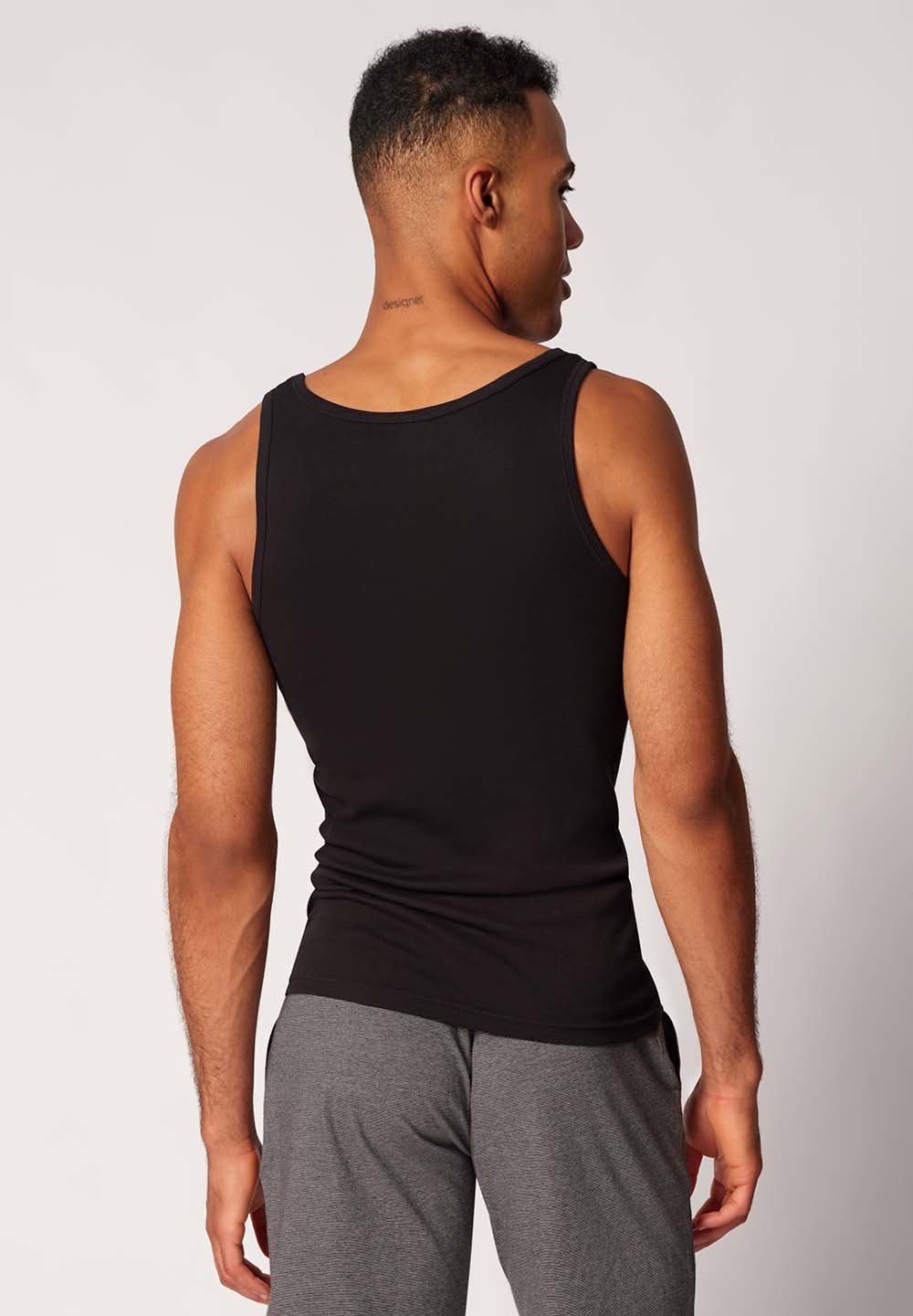 skiny-shirt-multipack-tanktop-unterhemd-2er-pack-herren-100-baumwolle image 2