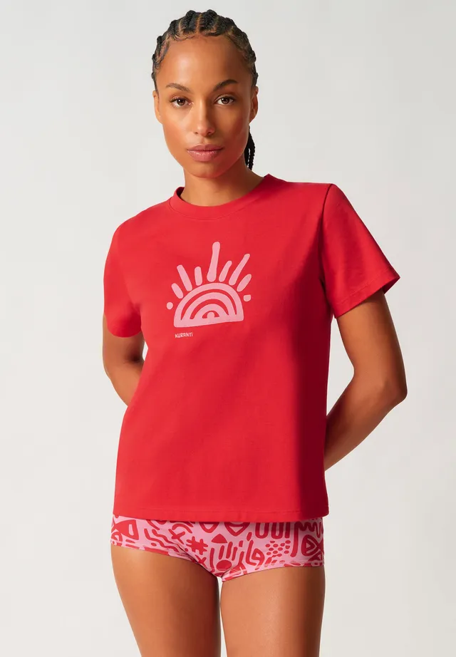 skiny-premium-heavy-tee-shirt-kurzarm-100-baumwolle image 1