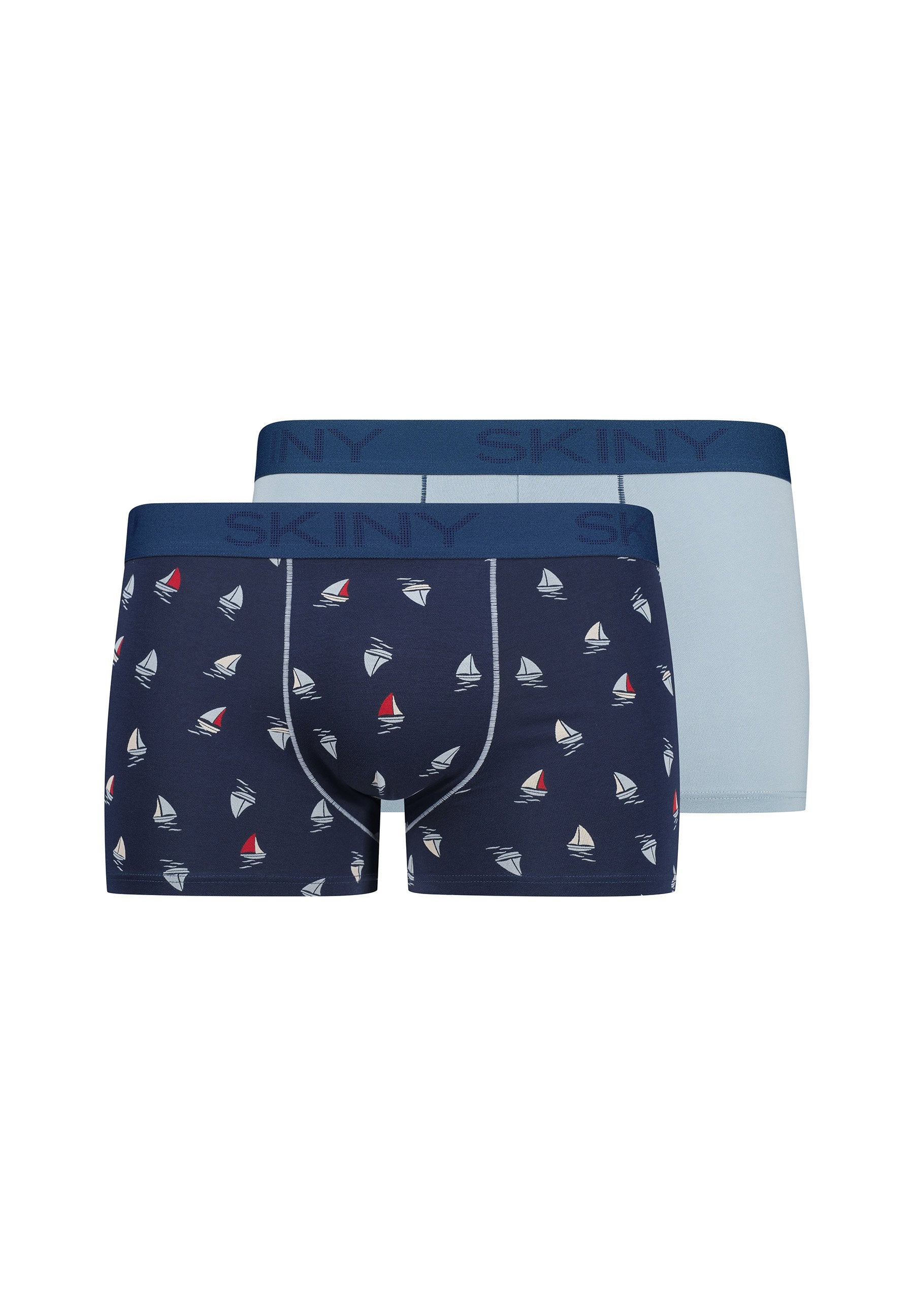skiny-cotton-multipack-trunks-2er-pack-herren-mit-print image 3