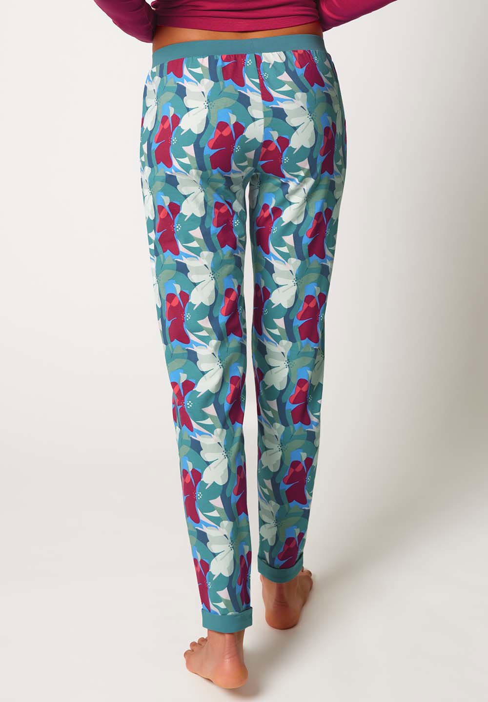 skiny-night-in-skiny-02-pyjamahose-lang-baumwolle-damen image 2
