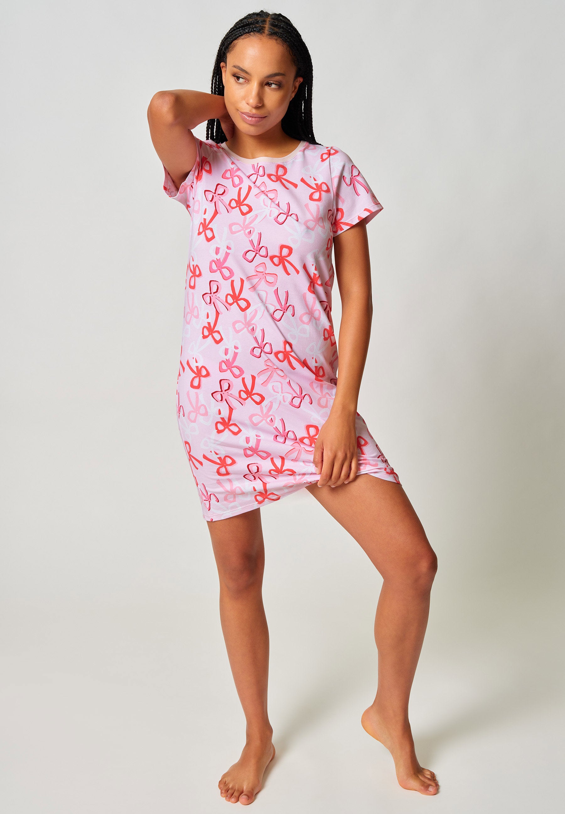 skiny-night-in-skiny-02-sleepshirt-kurzarm-087260-08a044-nachthemd-aus-baumwolle image 1