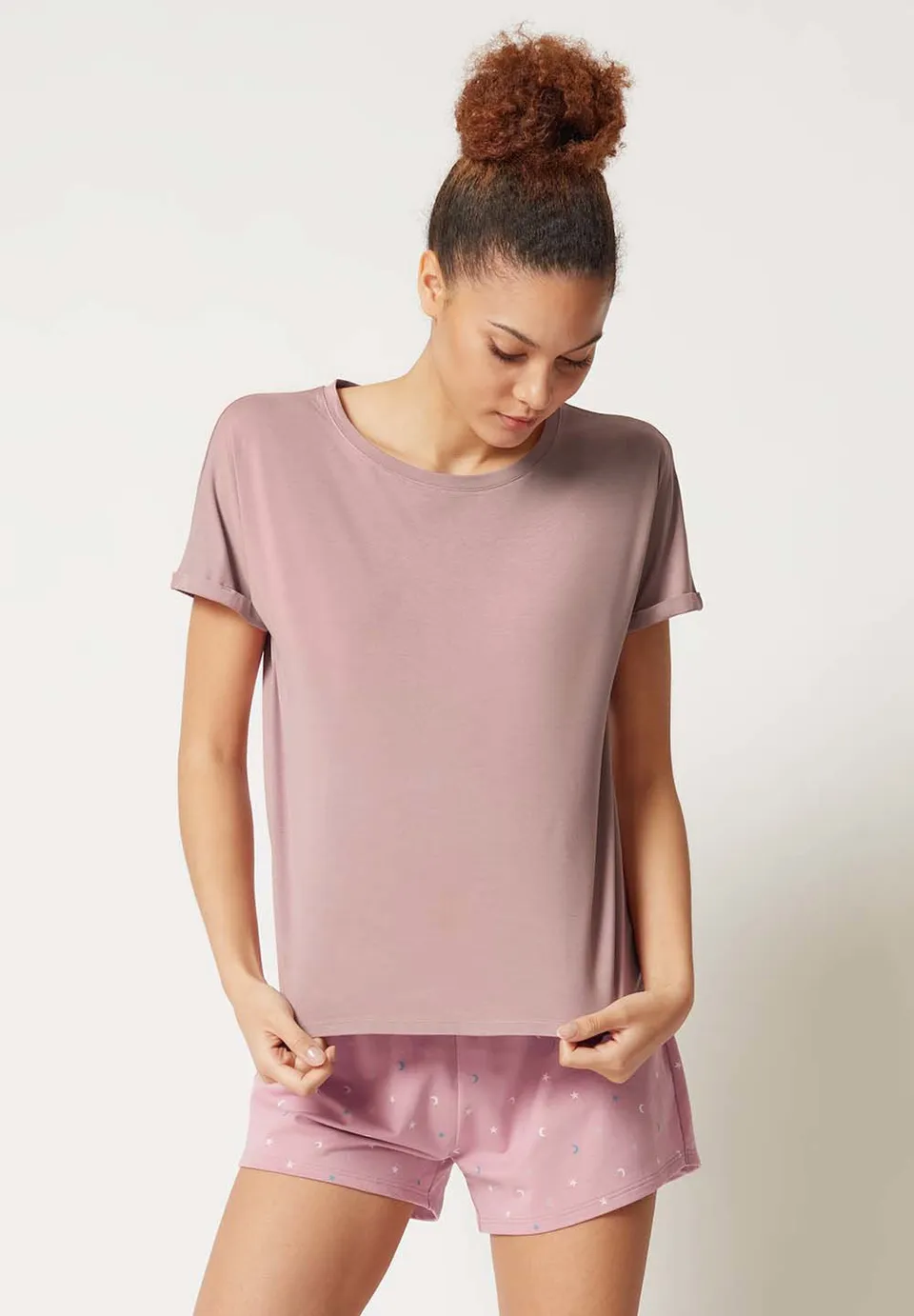 skiny-night-in-mix-match-shirt-kurzarm-damen-nachthemd-080774-08s675 image 1