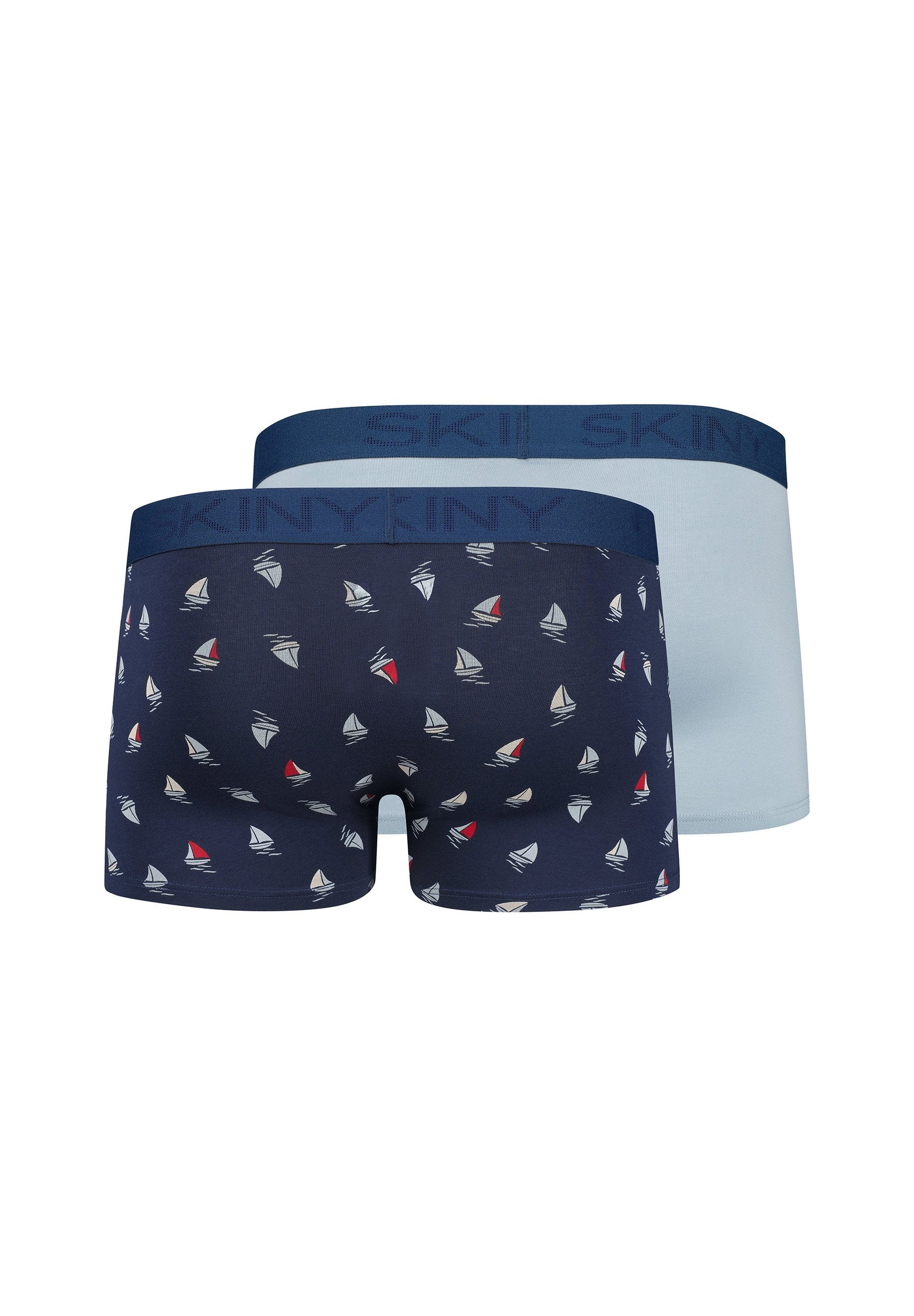 skiny-cotton-multipack-trunks-2er-pack-herren-mit-print image 4
