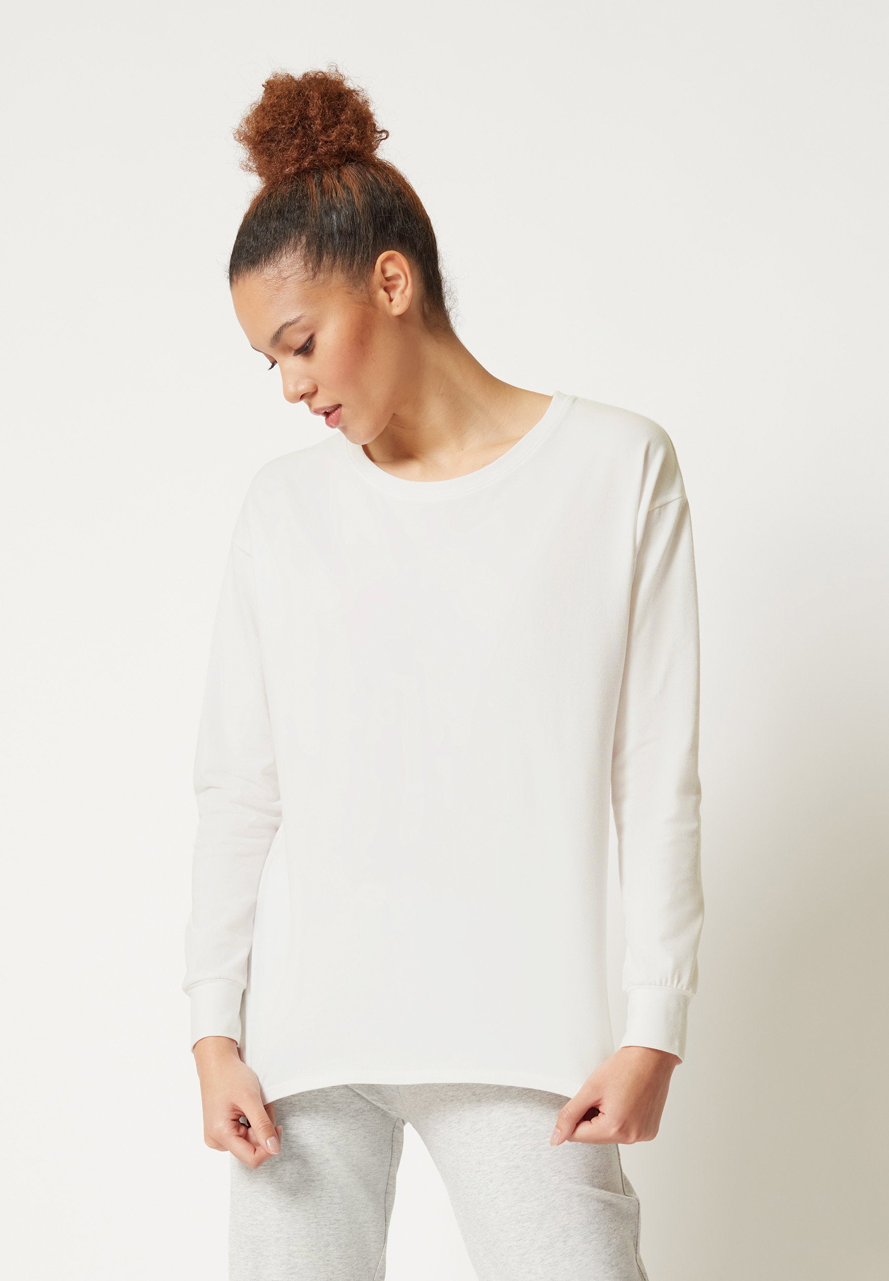 skiny-night-in-mix-match-shirt-langarm-pyjama-oberteil image 1