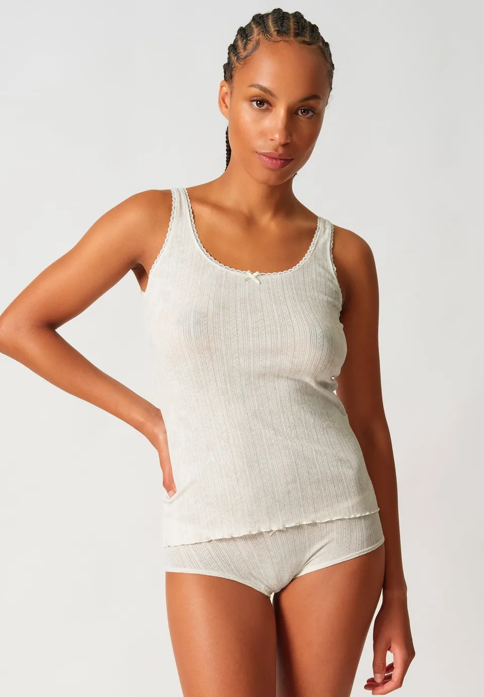 skiny-ajour-tank-top-mit-spitze-087378-08a135 image 1