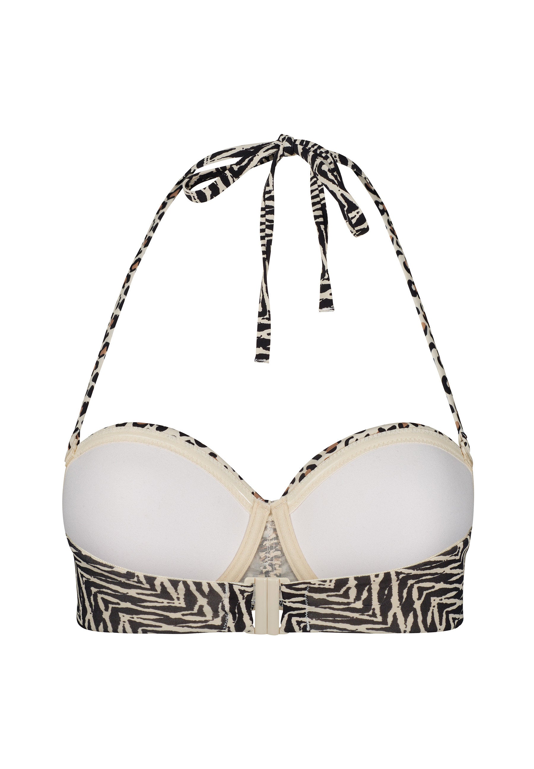 skiny-animal-allure-bandeau-bikini-top-087228-08a034-gepolstertes-microfaser-ban image 4