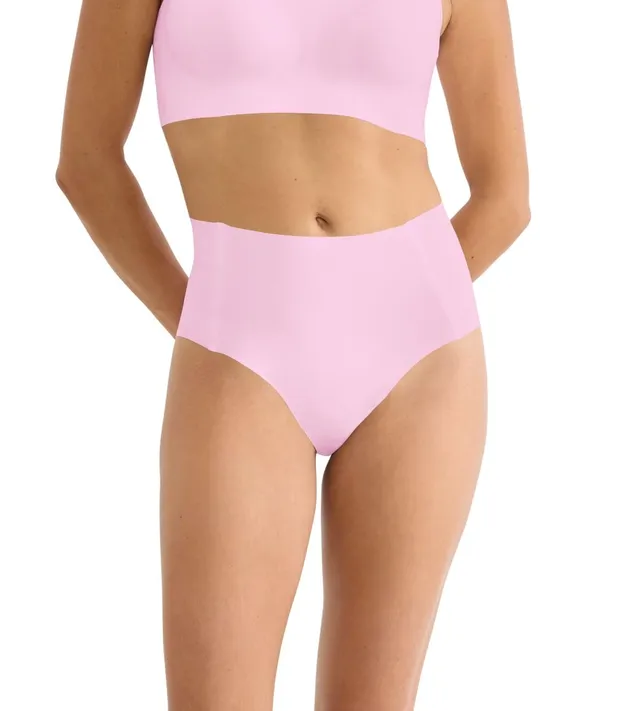 sloggi-zero-feel-2-0-high-waist-damen-unterhose-floral-pink image 1