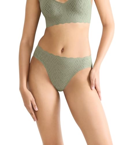 sloggi-zero-feel-bliss-high-leg-unterhose-damen-moss-green-old-gr-e-m image 7