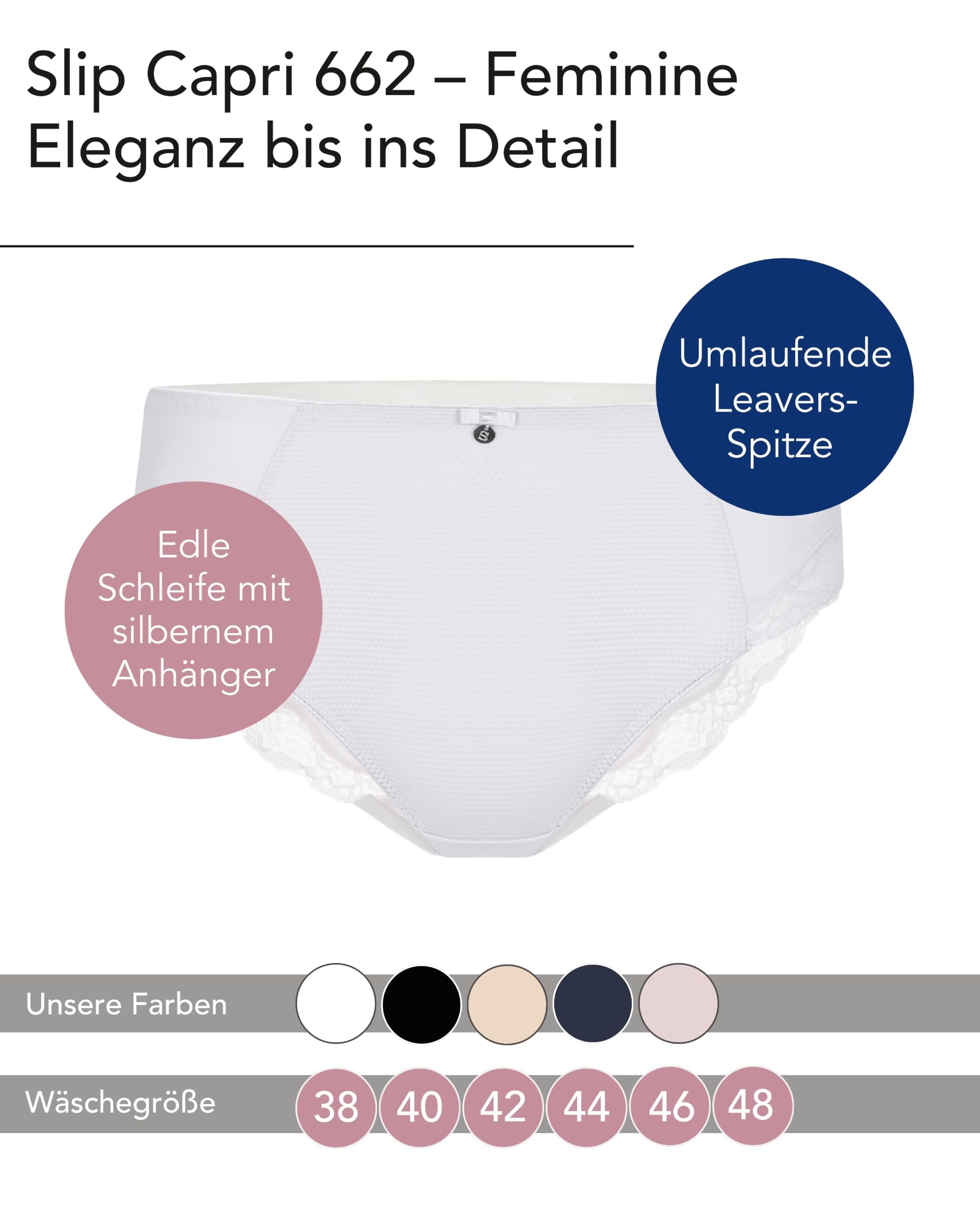 susa-capri-slip-662-damen-bikini-mikrofaser-mit-spitze image 2