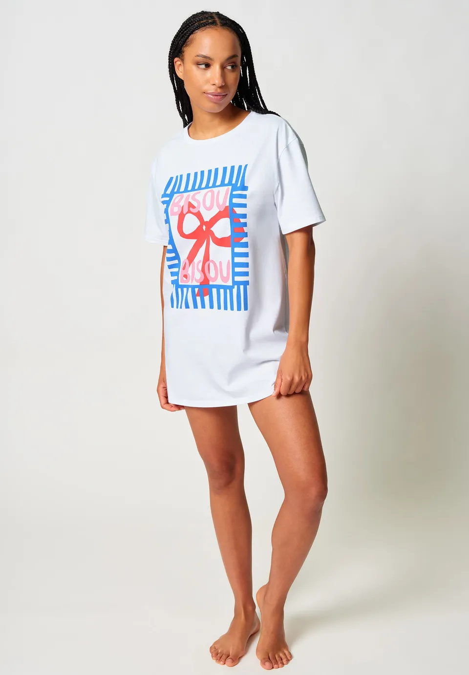 skiny-night-in-skiny-02-sleepshirt-kurzarm-087255-080500-schlafshirt image 1
