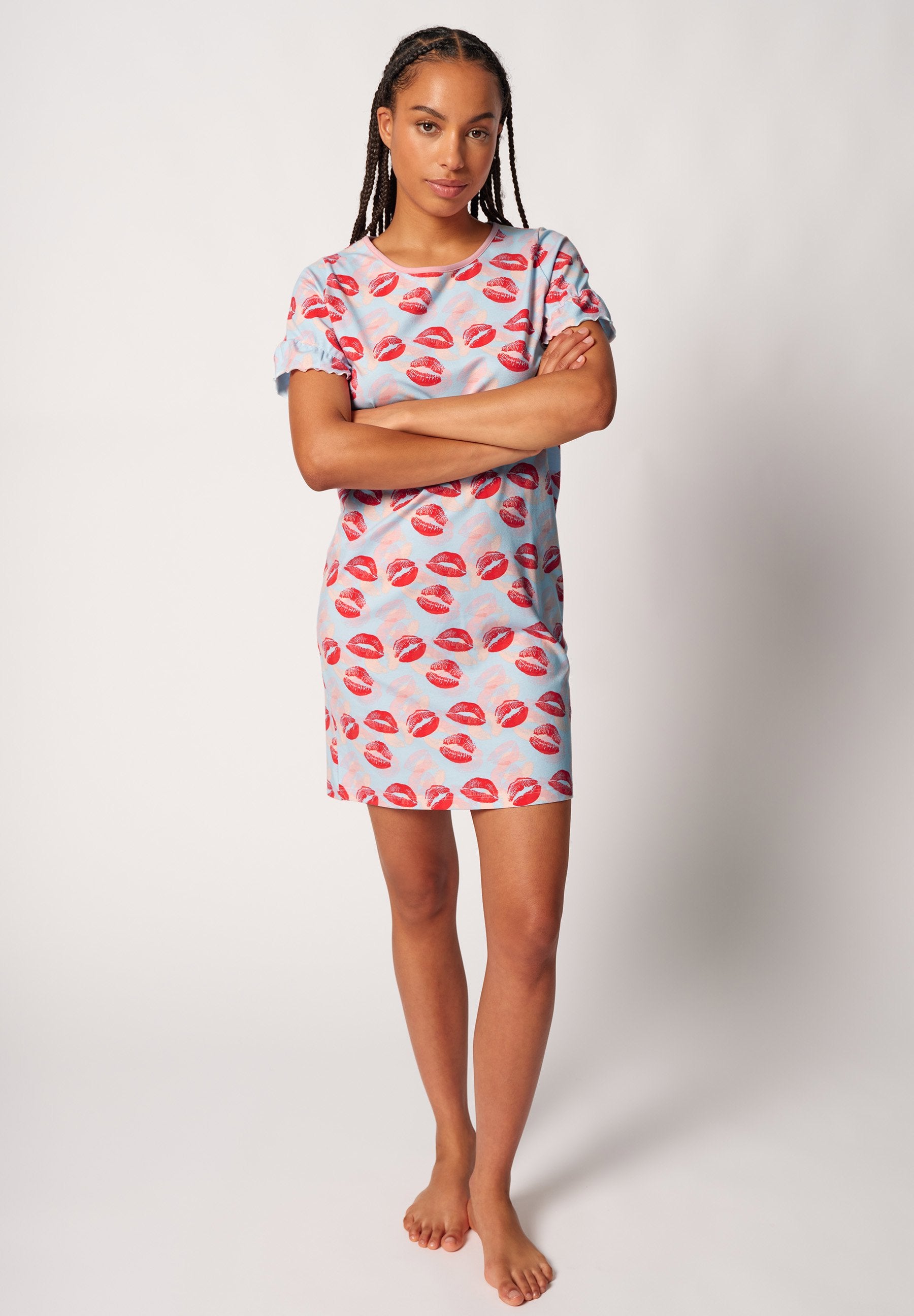 skiny-night-in-skiny-01-086425-08s862-sleepshirt-kurzarm image 1