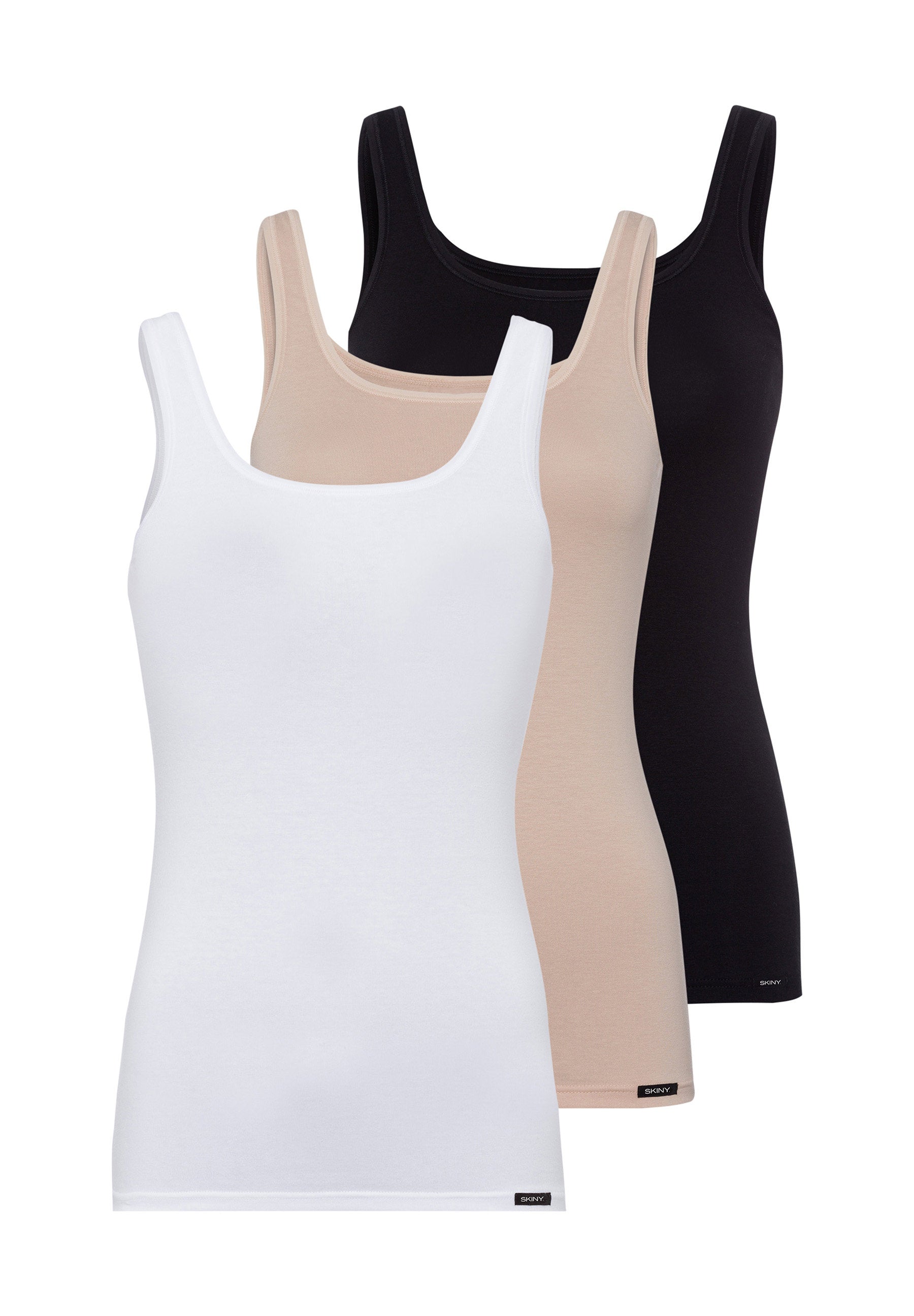 skiny-cotton-tank-top-unterhemd-3er-pack-084651 image 3