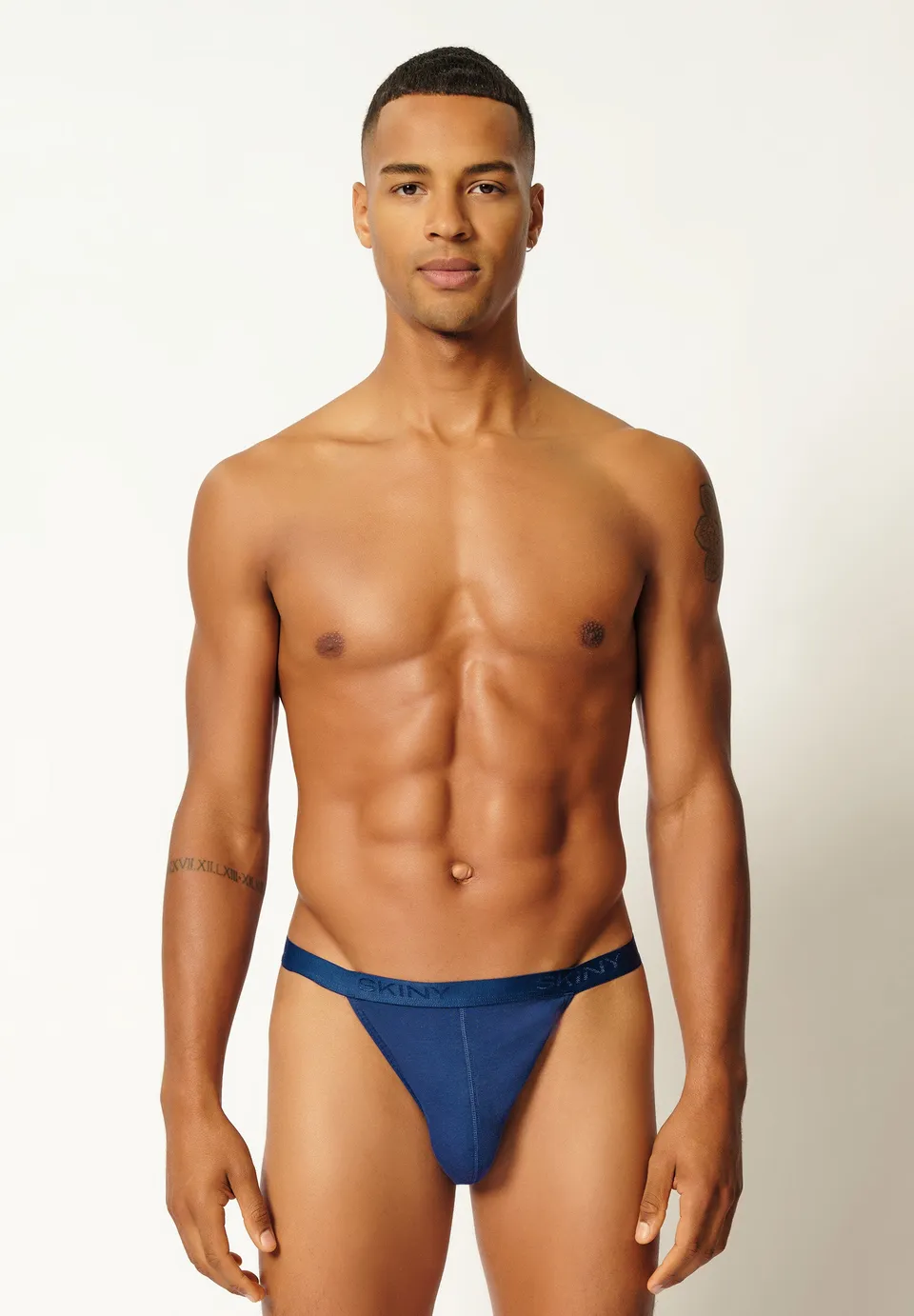 skiny-cotton-rib-tanga-2er-pack-herren-aus-100-baumwolle image 1