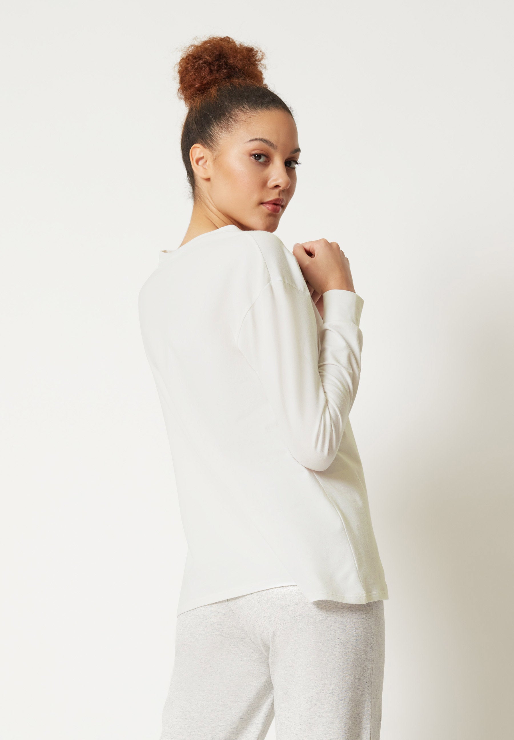 skiny-night-in-mix-match-shirt-langarm-pyjama-oberteil image 2