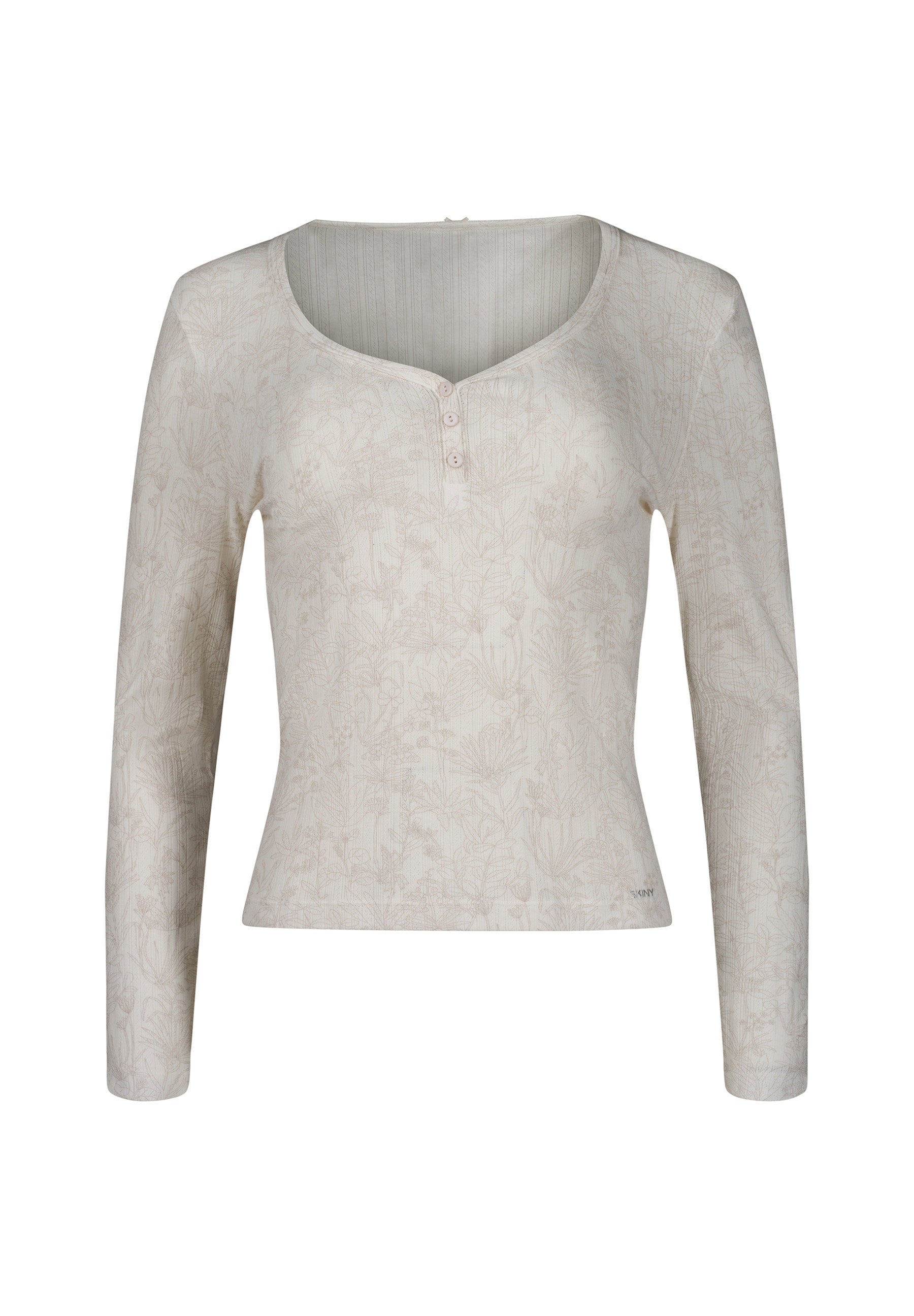 skiny-night-in-skiny-01-schlaf-shirt-langarm-mit-knopfleiste image 4