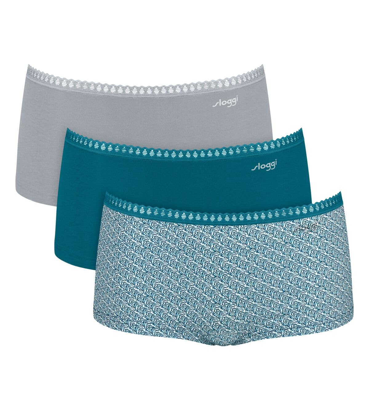 sloggi-go-crush-short-c3p-briefs-damen-3er-pack-bio-baumwolle image 7