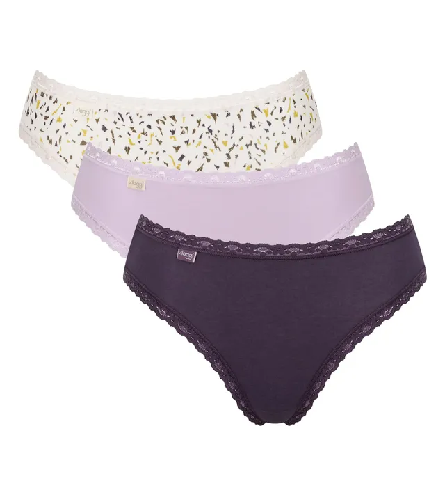 sloggi-24-7-weekend-holiday-tai-damen-tai-slip-3er-pack-baumwolle-mit-lycra image 1