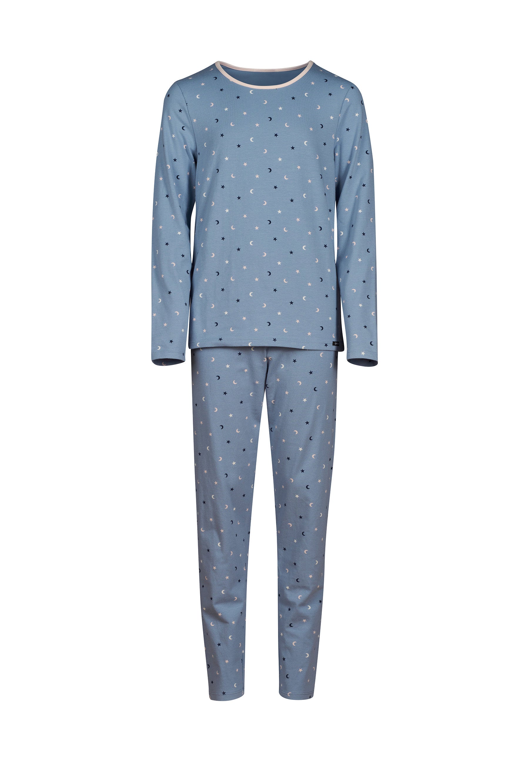 skiny-night-in-skiny-pyjama-girls-lang-m-dchen-schlafanzug-langarm image 1
