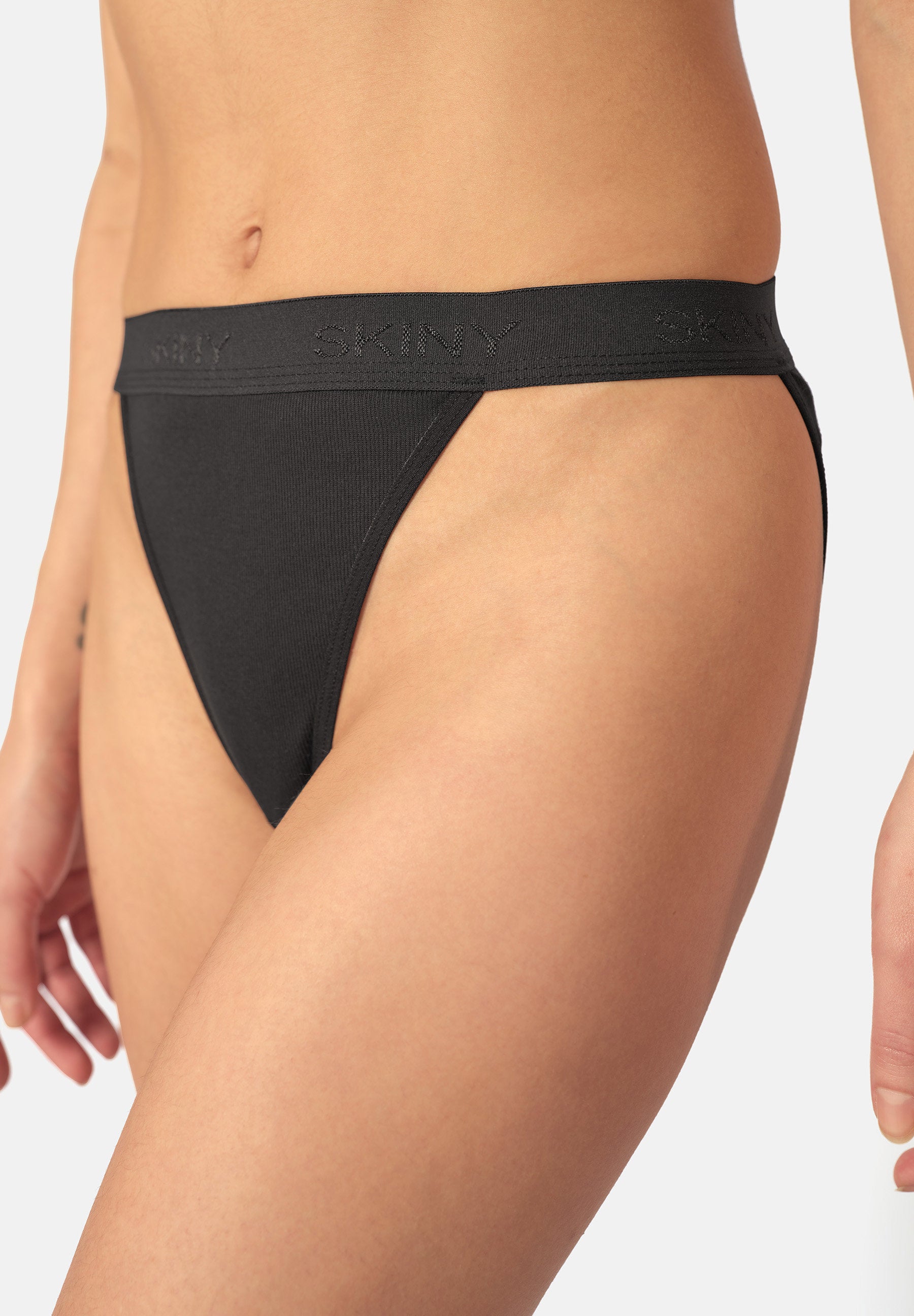 skiny-cotton-rib-tanga-slip-damen-2er-pack image 5
