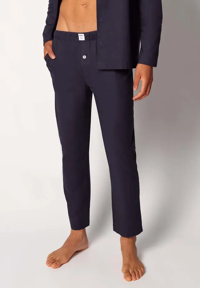 skiny-unight-083031-080393-unisex-pyjamahose-lang-aus-baumwolle image 1