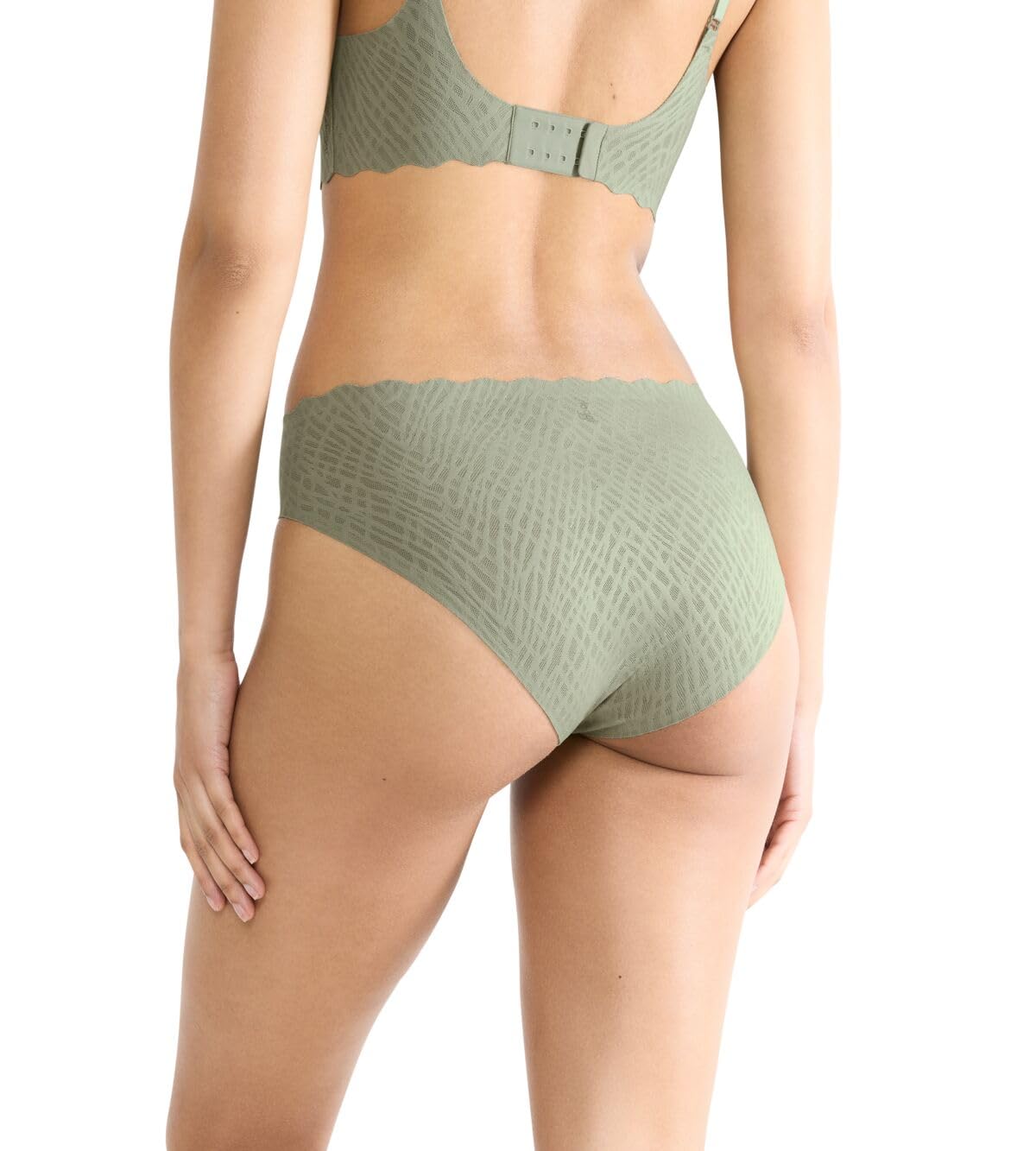 sloggi-zero-feel-bliss-high-leg-unterhose-damen-moss-green-old-gr-e-m image 3