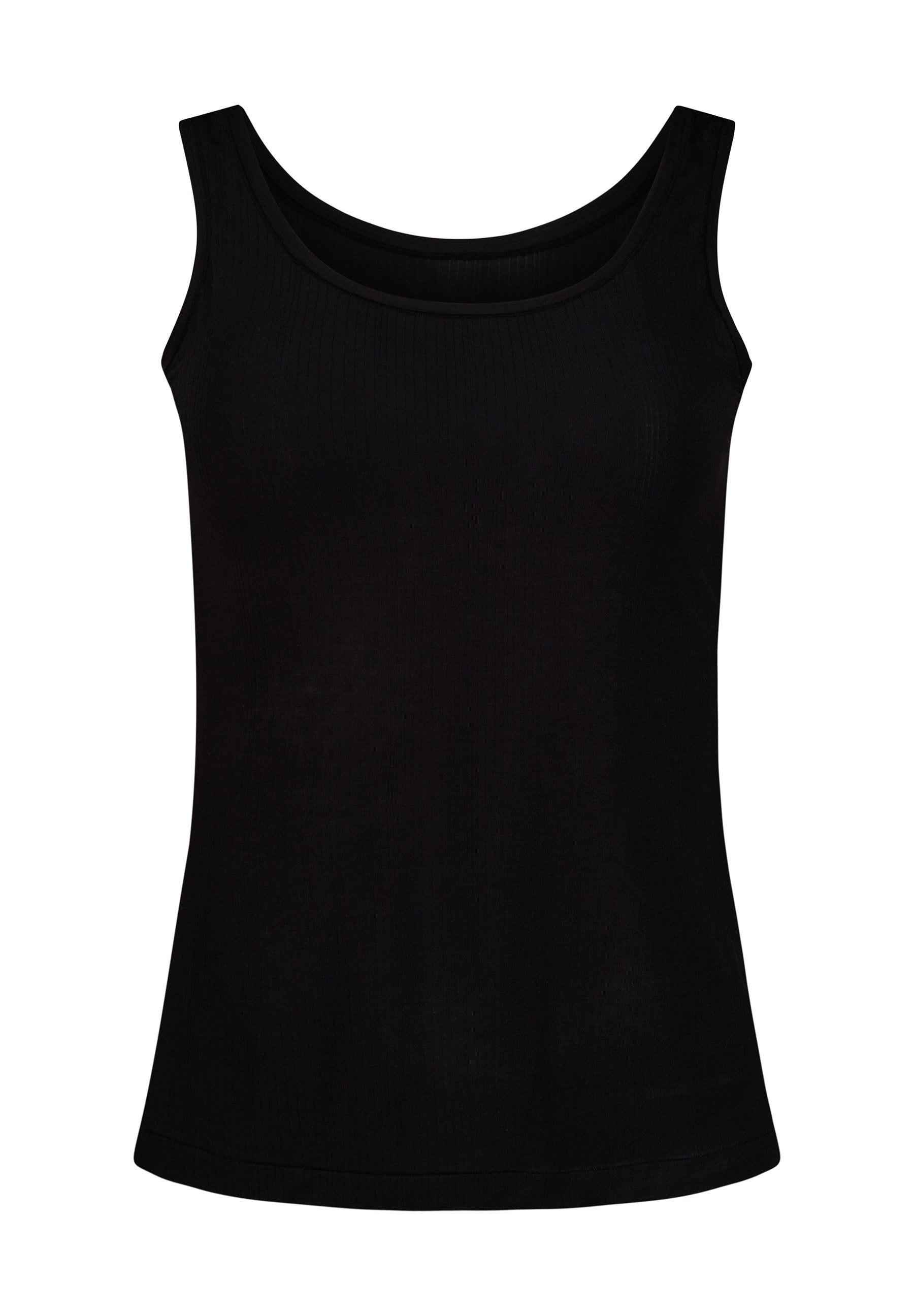 skiny-sheer-modal-tanktop-schwarz-figurbetont image 3
