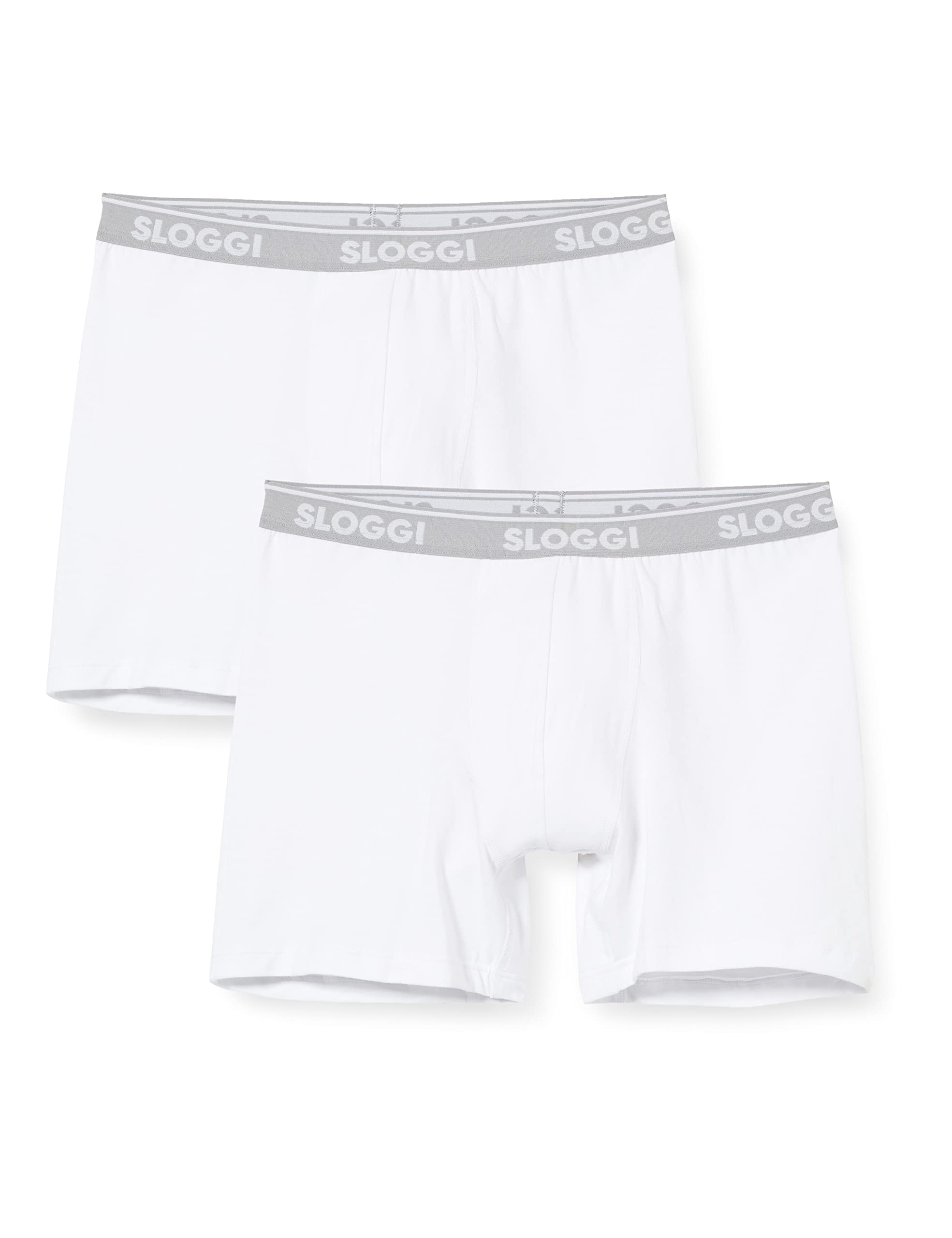 sloggi-go-abc-h-short-2p-boxershorts-herren-wei image 1