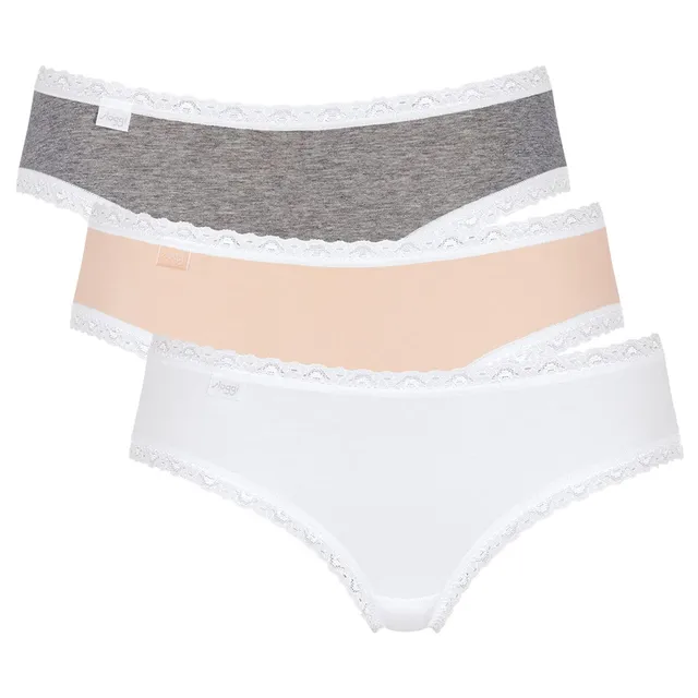 sloggi-24-7-weekend-hipster-3er-pack-damen-hipster-slip image 1