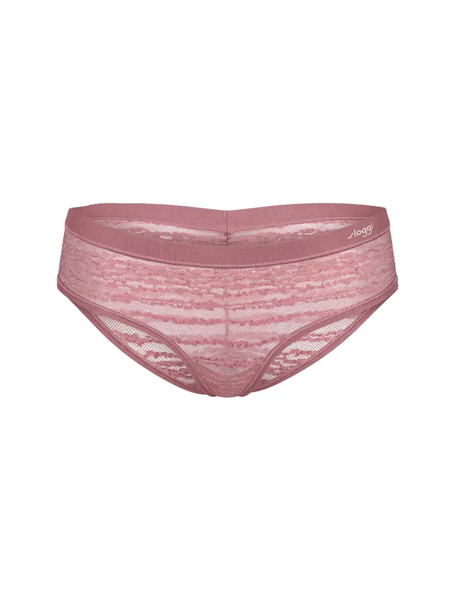 sloggi-free-evolve-retro-boxer-spitze-datenightpink-gr-e-2-hipster-slip image 1