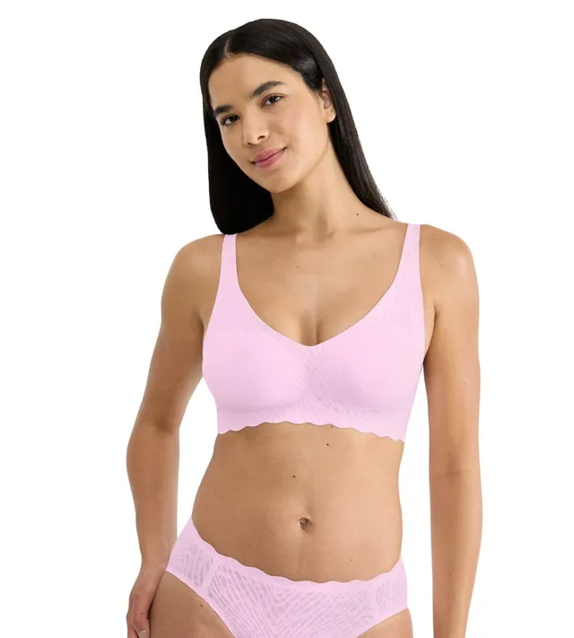 sloggi-zero-feel-bliss-soft-bra-floral-pink image 1
