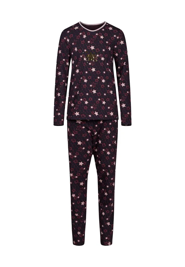 skiny-night-in-skiny-pyjama-girls-lang-030075-m-dchen-pyjama-baumwolle image 1