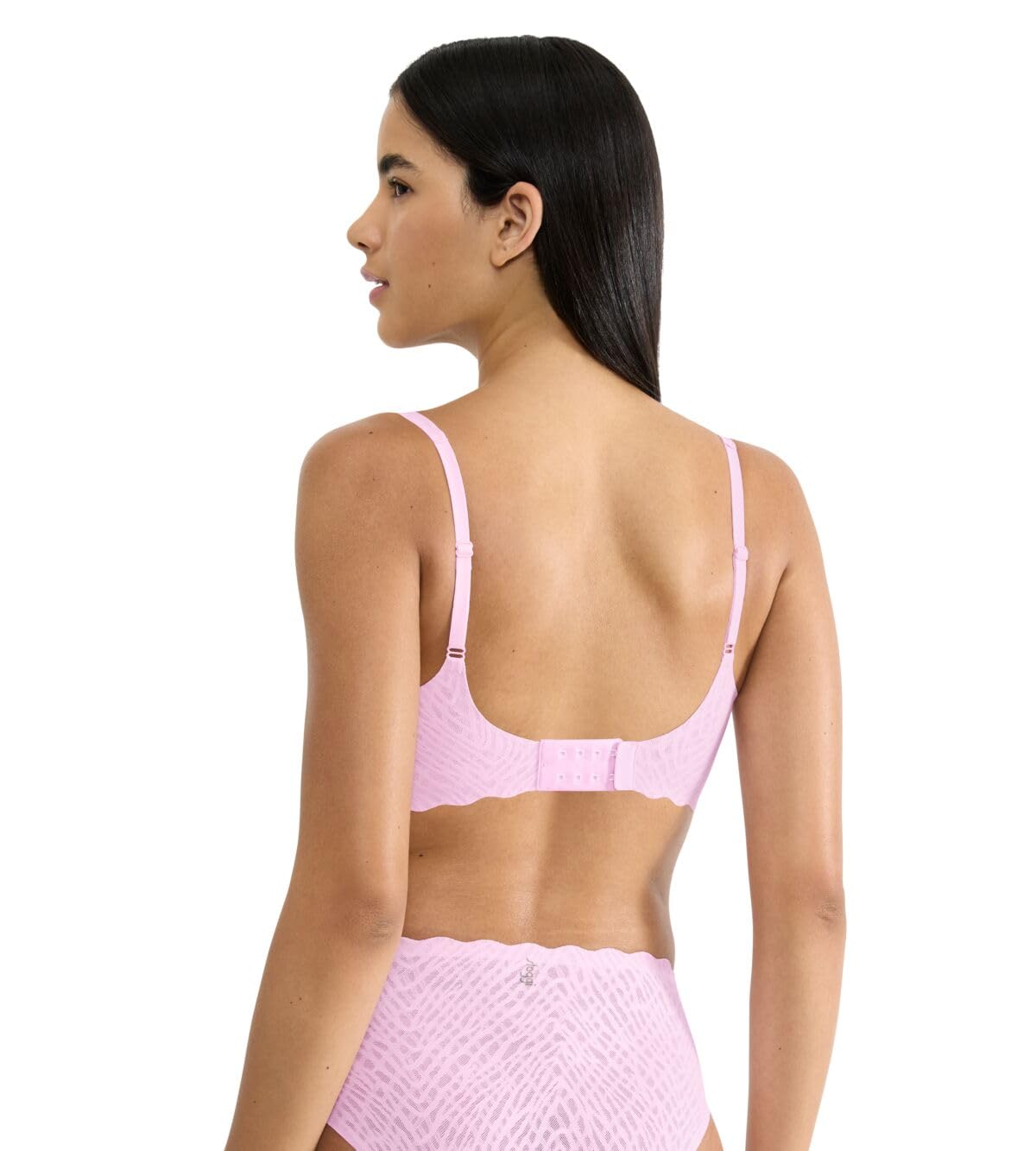 sloggi-zero-feel-bliss-soft-bra-floral-pink image 4