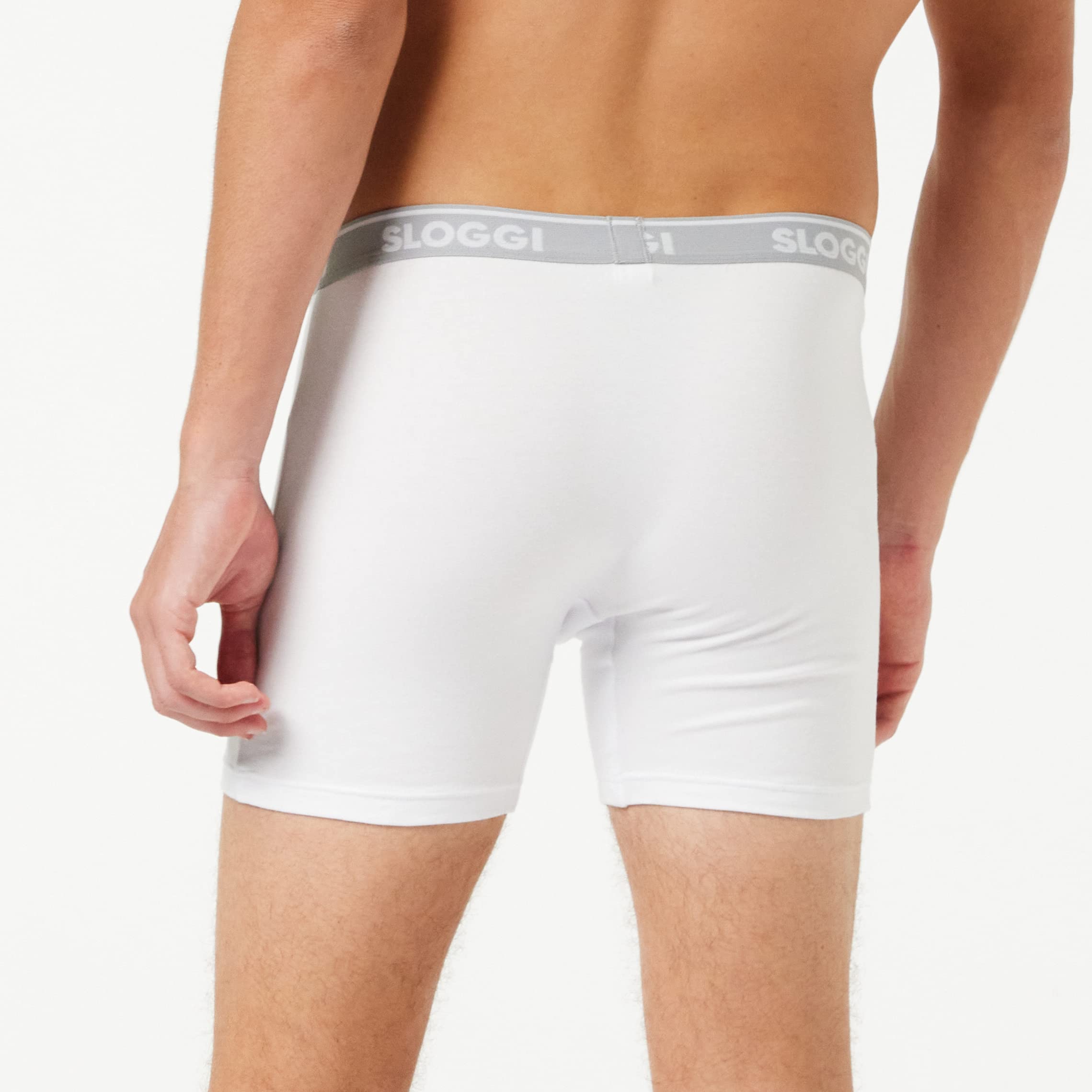 sloggi-go-abc-h-short-2p-boxershorts-herren-wei image 4