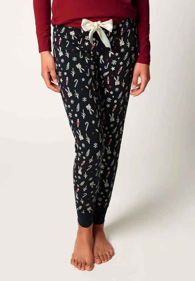 skiny-night-in-skiny-04-pyjama-hose-lang-baumwolle image 1