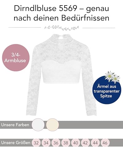 susa-wiesn-zauber-dirndl-bluse-3-4-arm-damen-5569 image 8