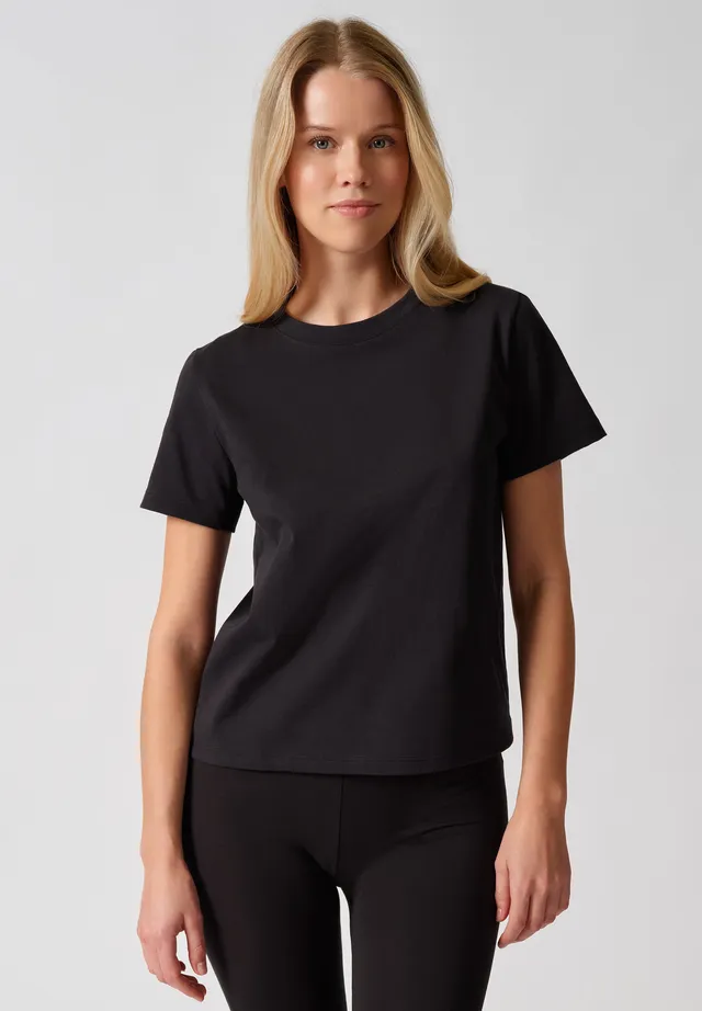 skiny-premium-heavy-tee-kurzarm-shirt-100-baumwolle image 1
