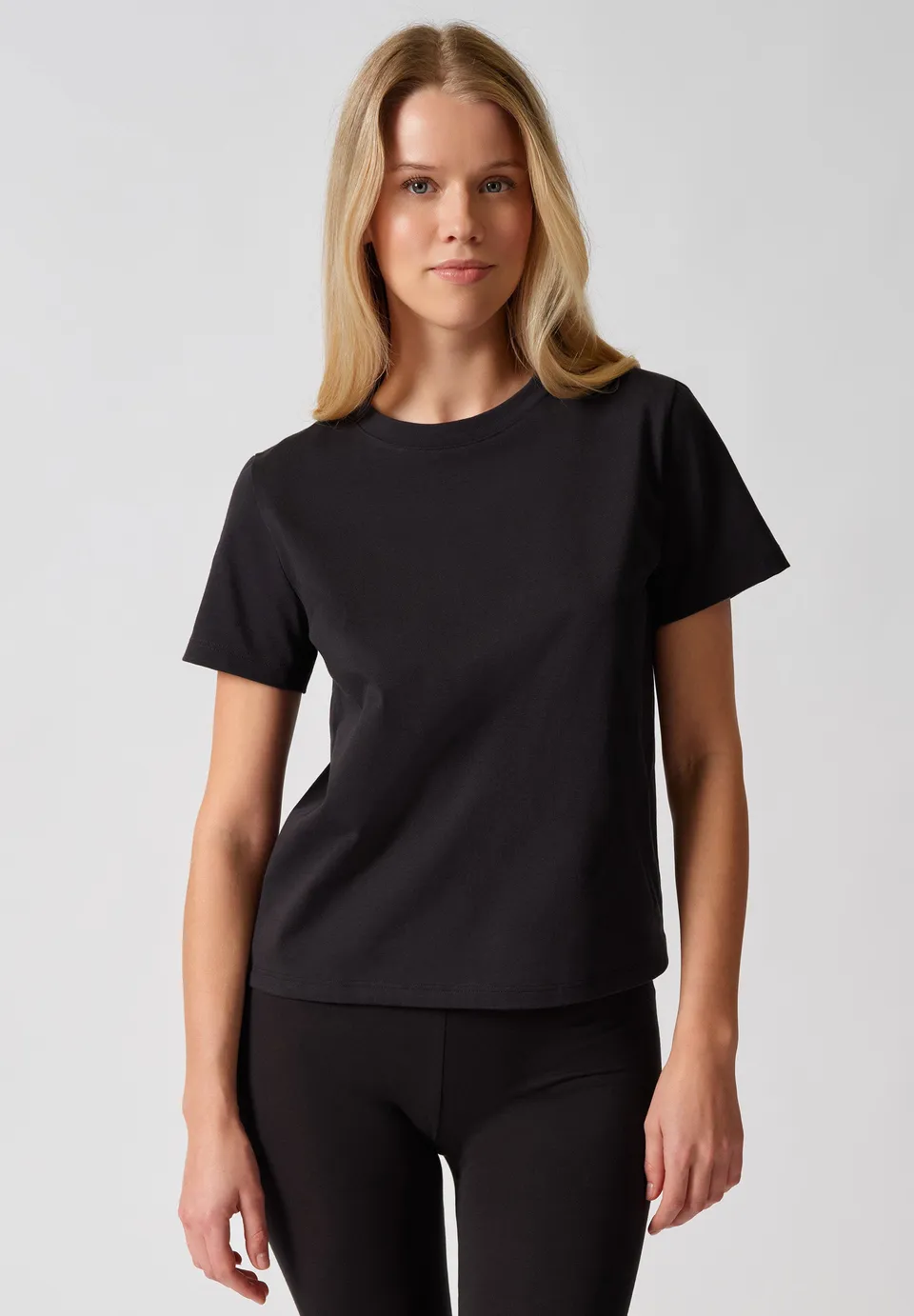 skiny-premium-heavy-tee-kurzarm-shirt-100-baumwolle image 1