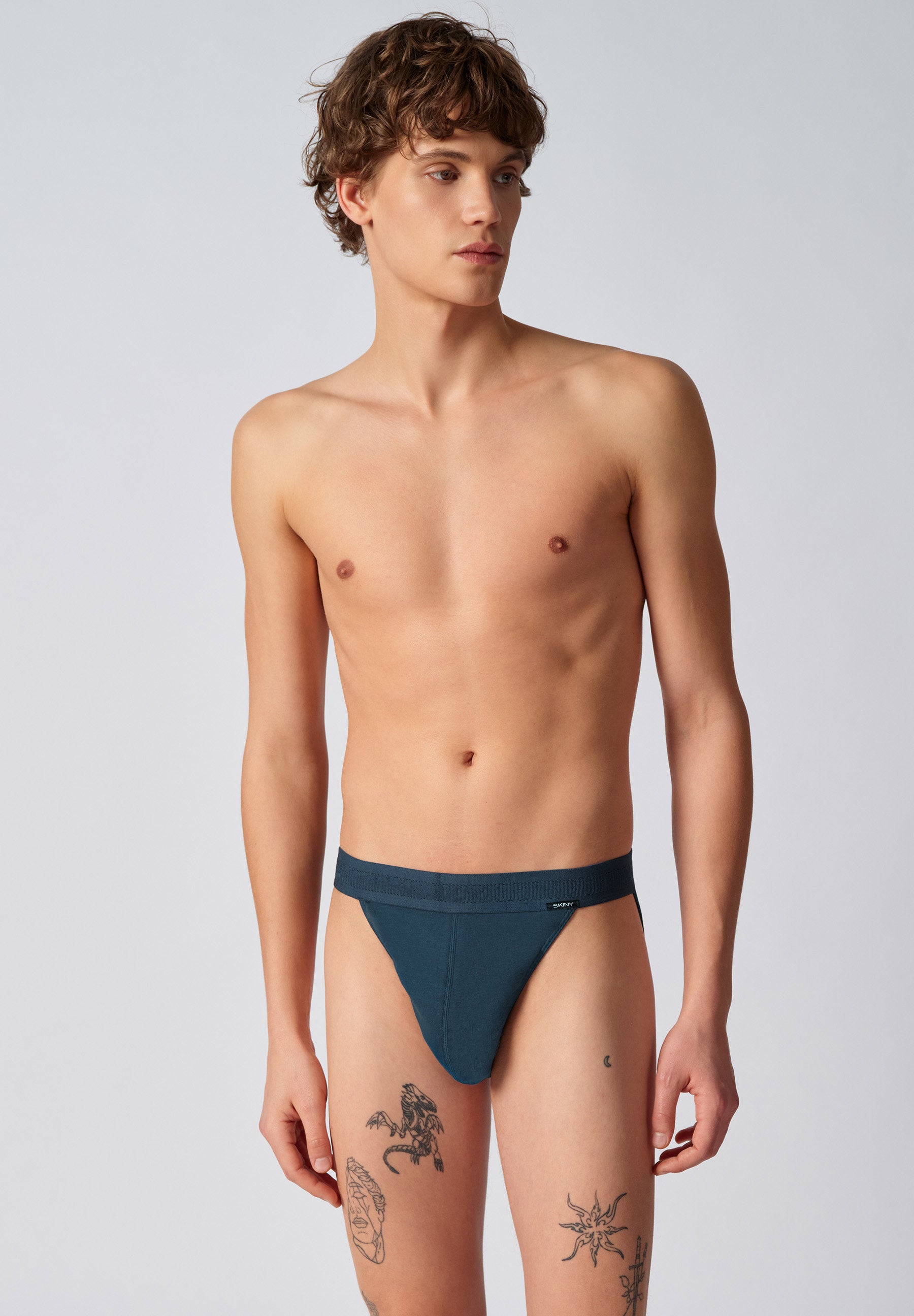 skiny-cotton-retro-tanga-string-2er-pack-aus-100-baumwolle image 1