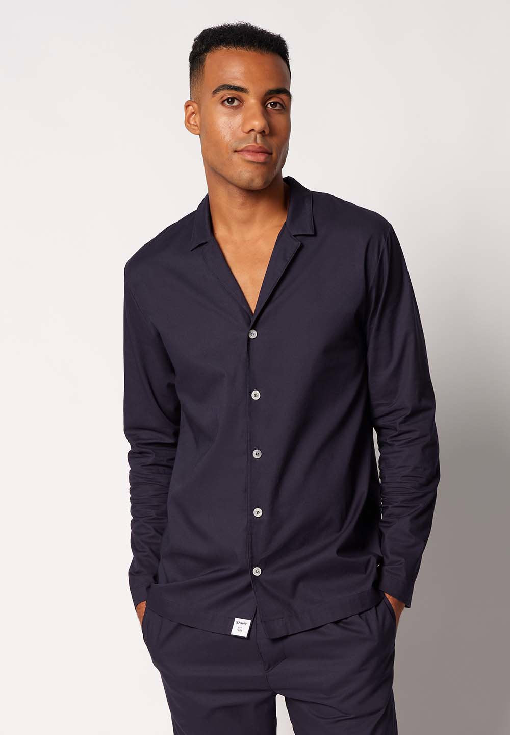 skiny-unight-unisex-hemd-langarm-083025-080393-pyjama-oberteil image 1