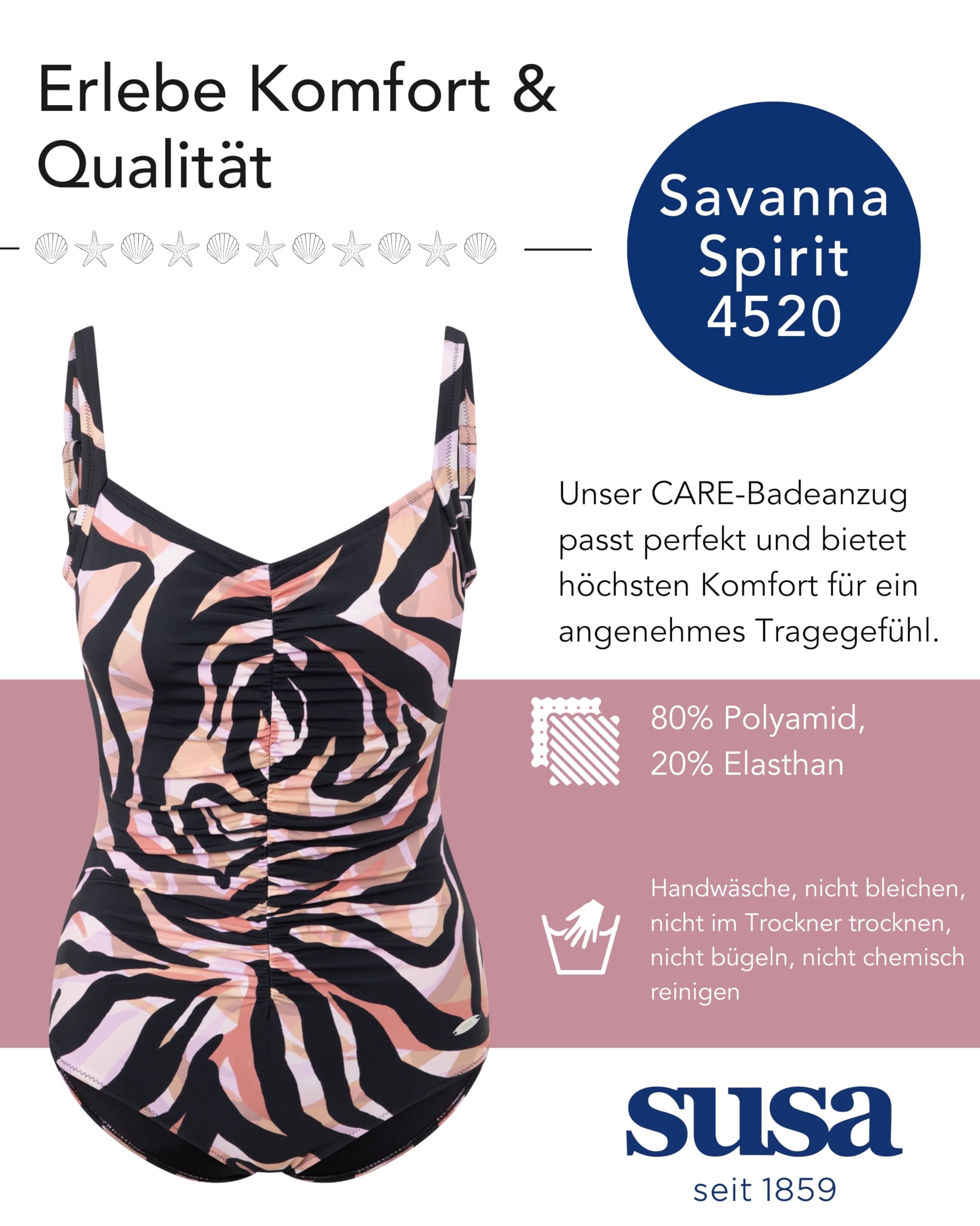 susa-savanna-spirit-4520-badeanzug-black-print-mit-schalen image 6