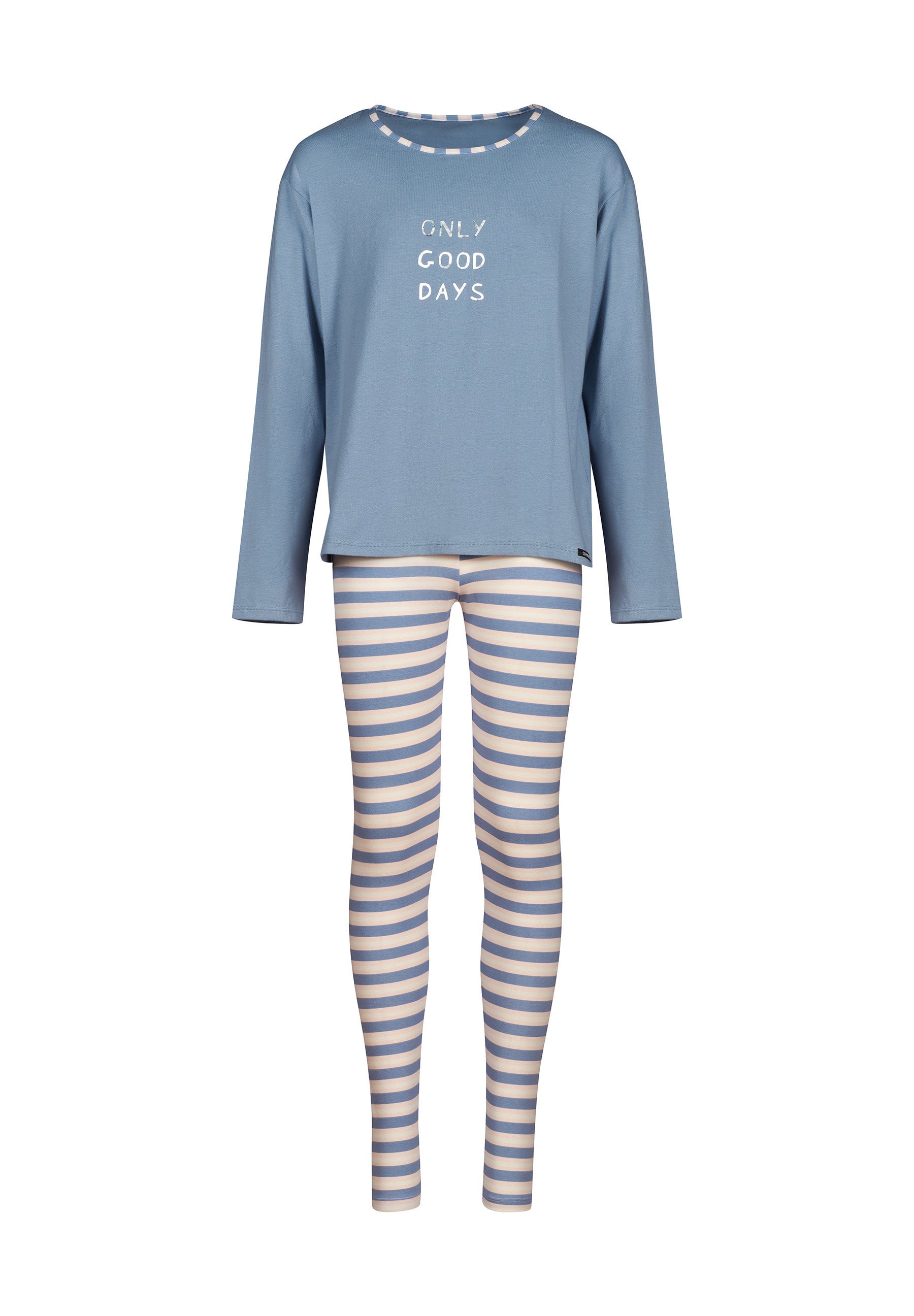 skiny-night-in-skiny-pyjama-girls-lang-langarm-leggings image 1